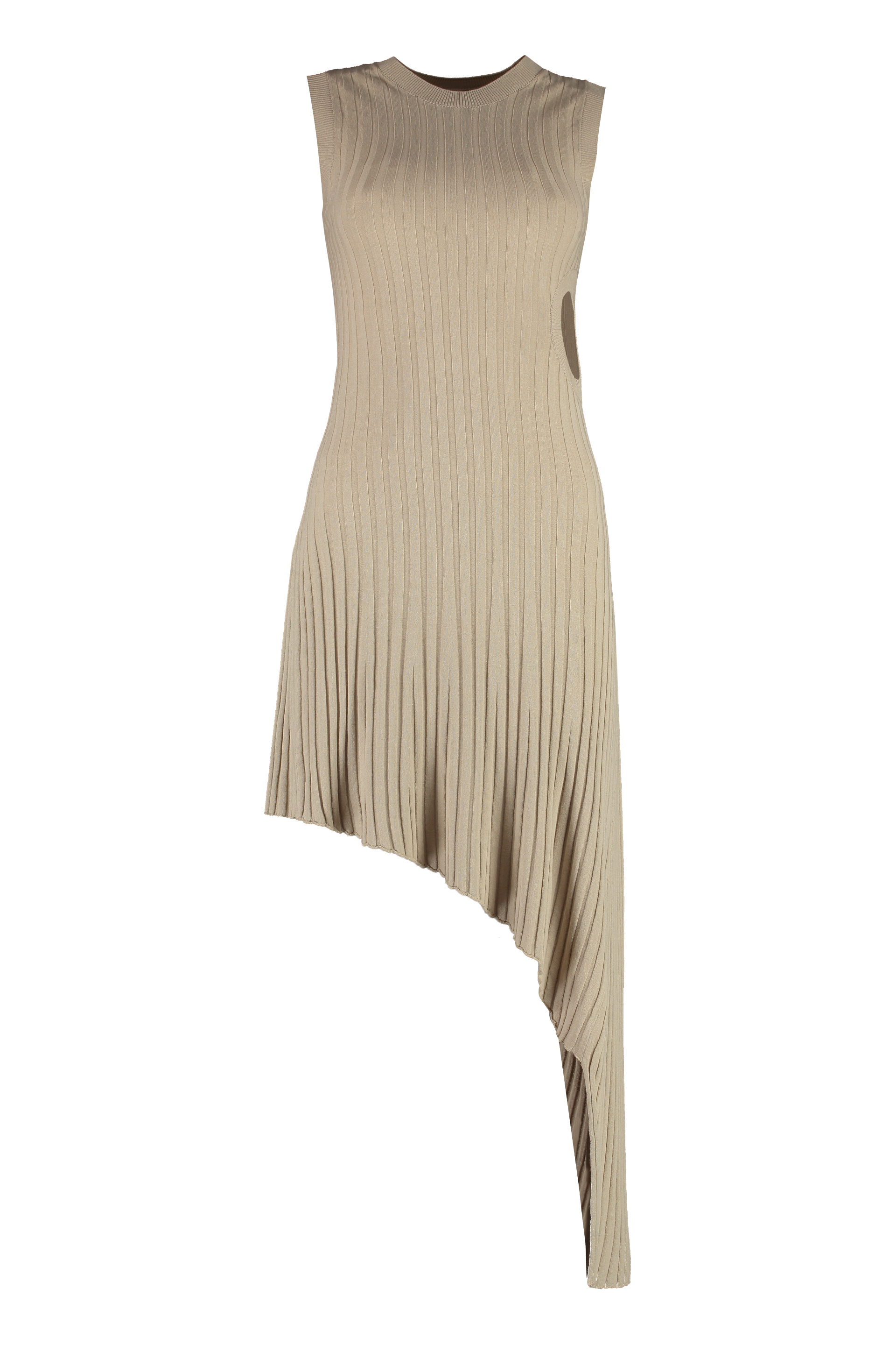 Technical Rib Knit Dress