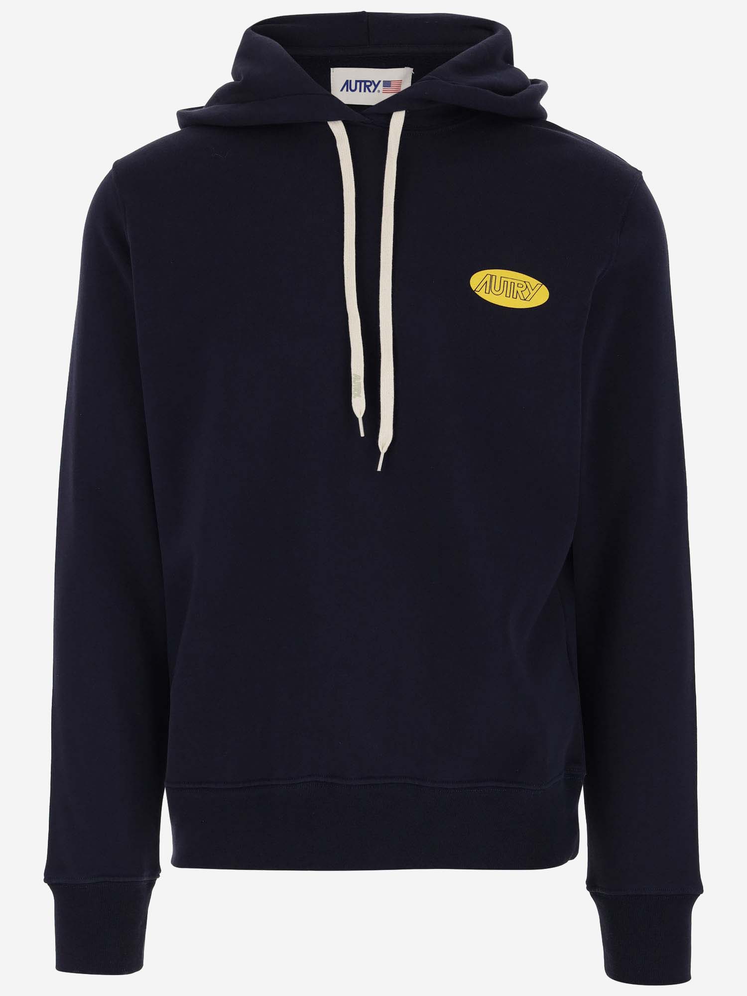 Logo Cotton Hoodie