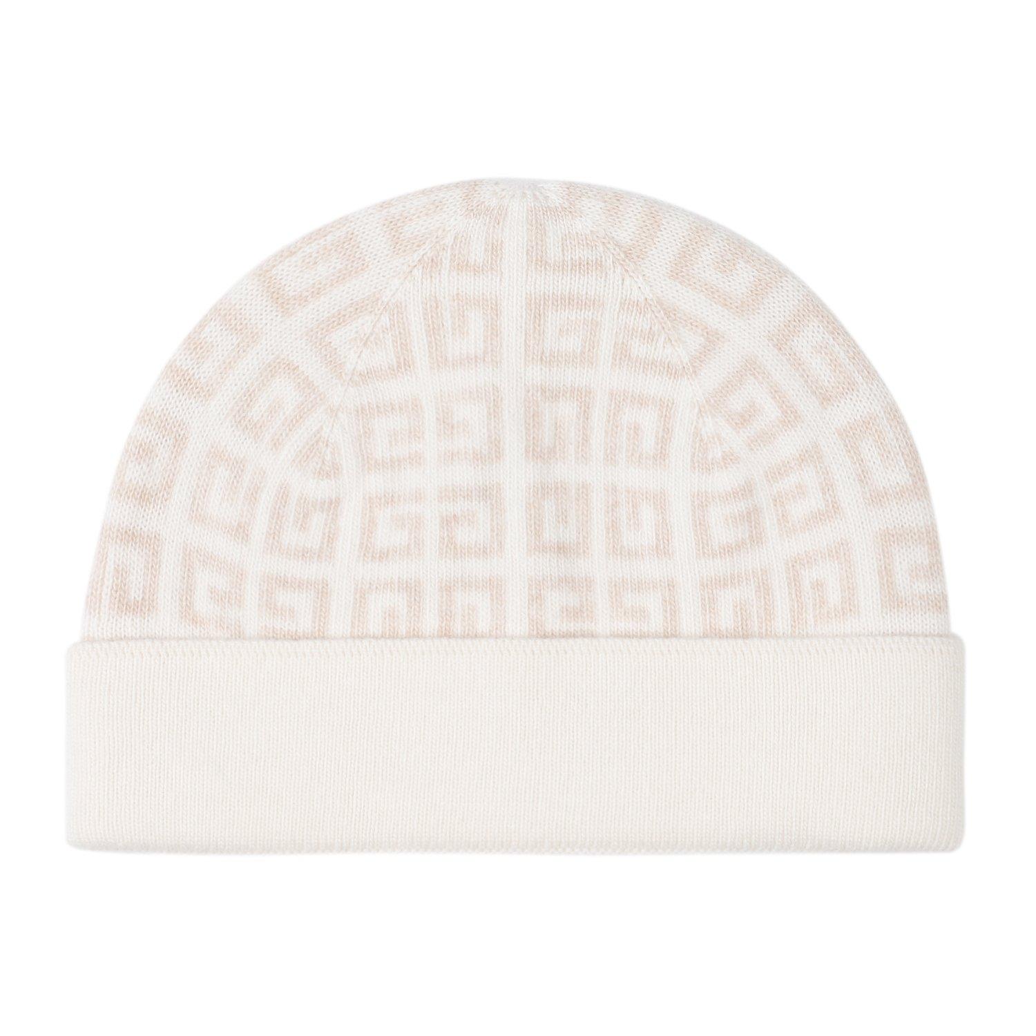 All-over Logo Embroidered Knitted Beanie