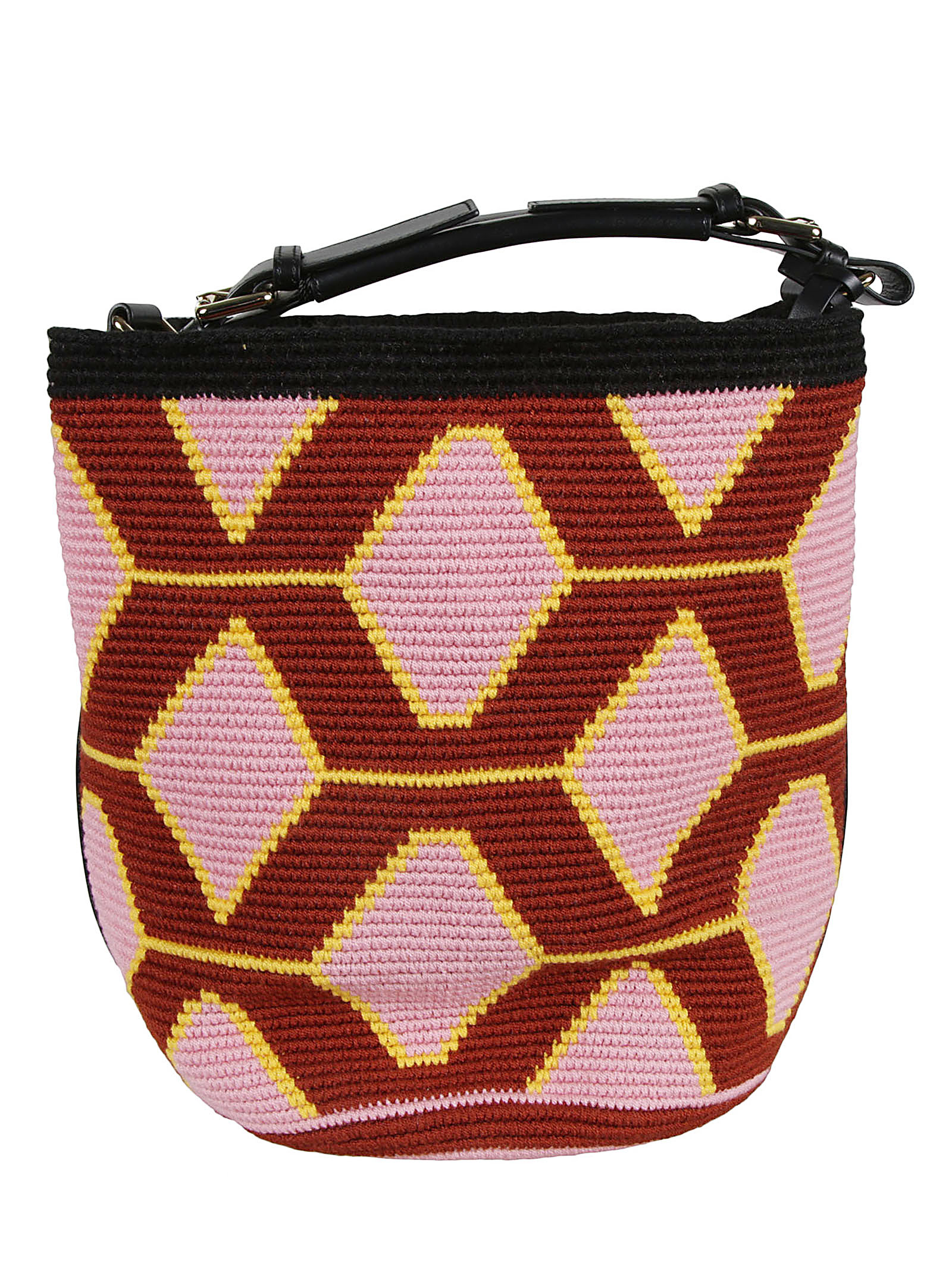 Hexagon Cylinder Crossbody Bag