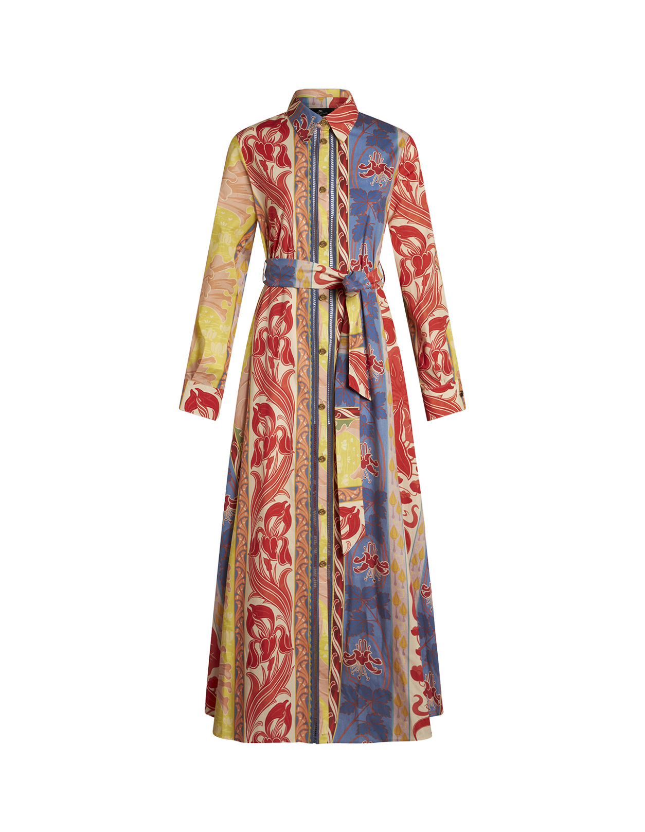 Multicolour Etro Summer Shirt Dress