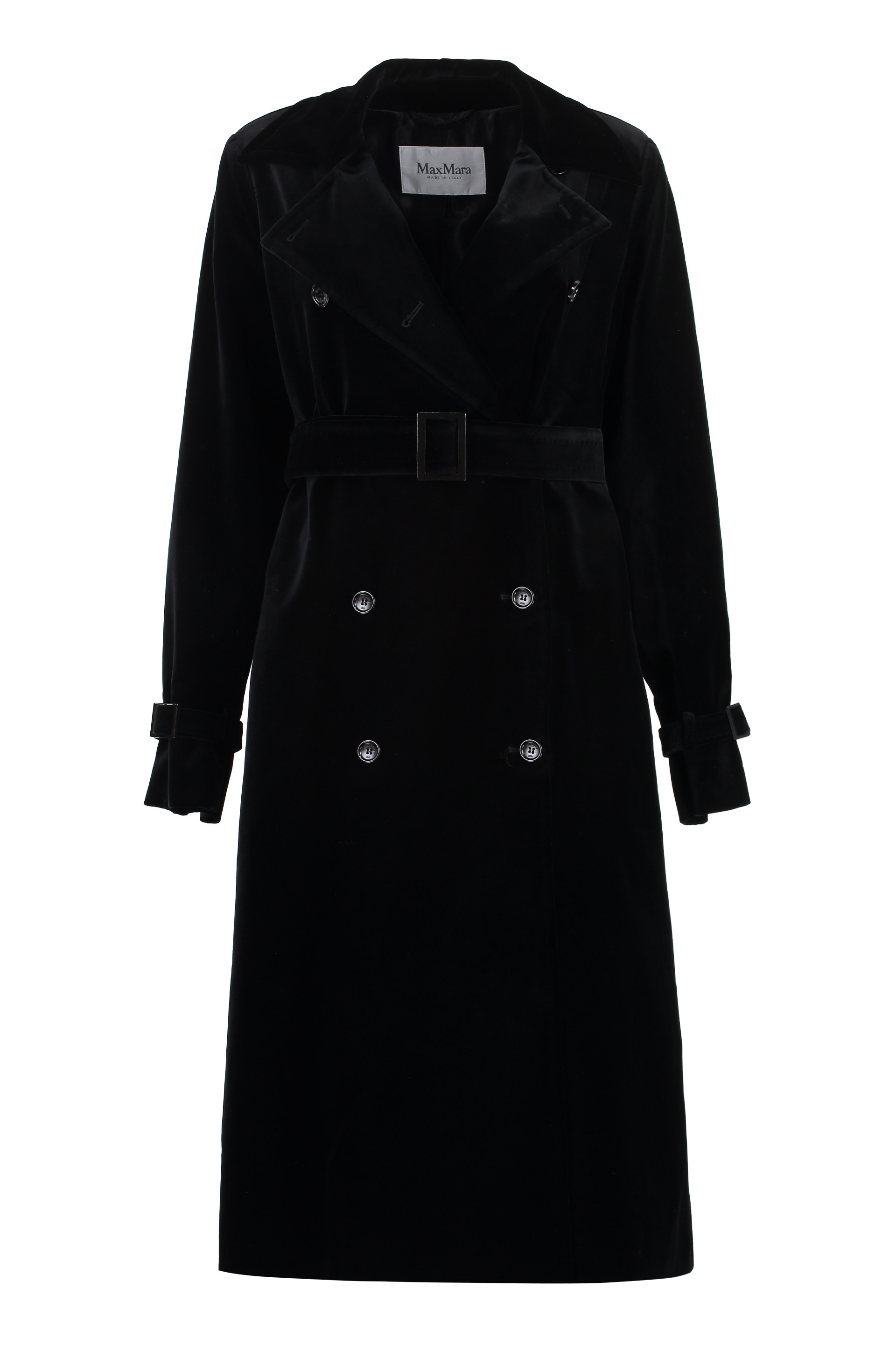 Lana Velvet Trench Coat