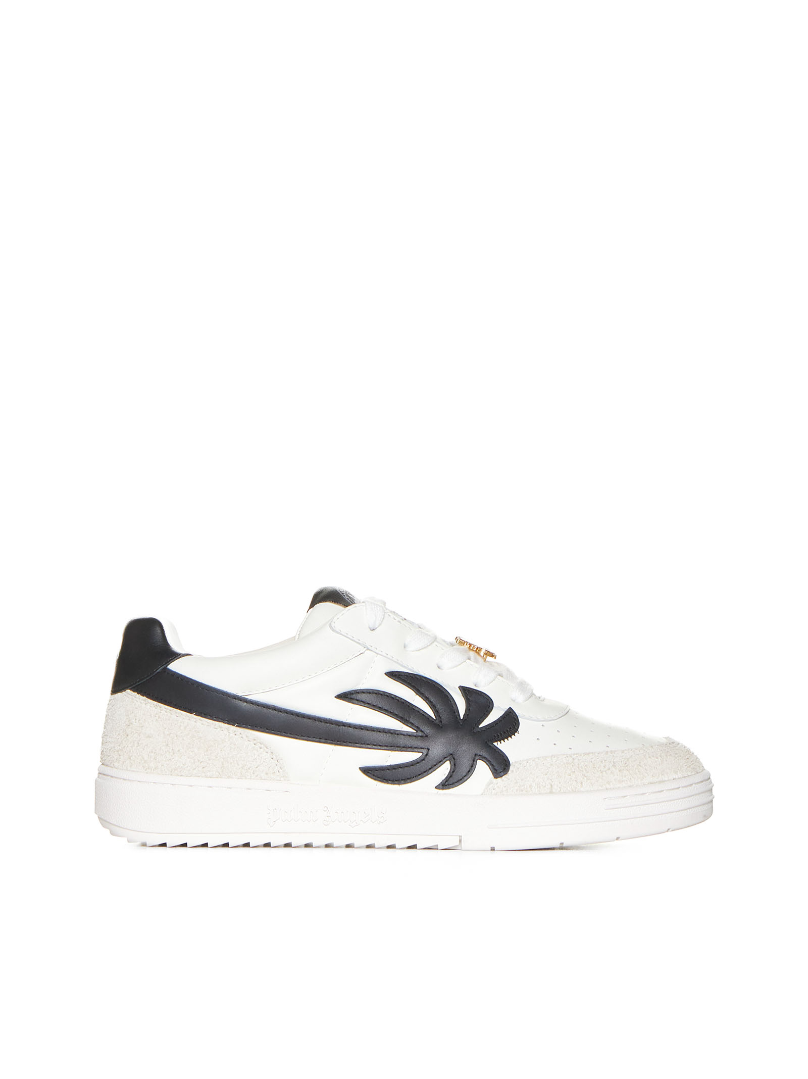 palm Beach University White Leather Sneakers