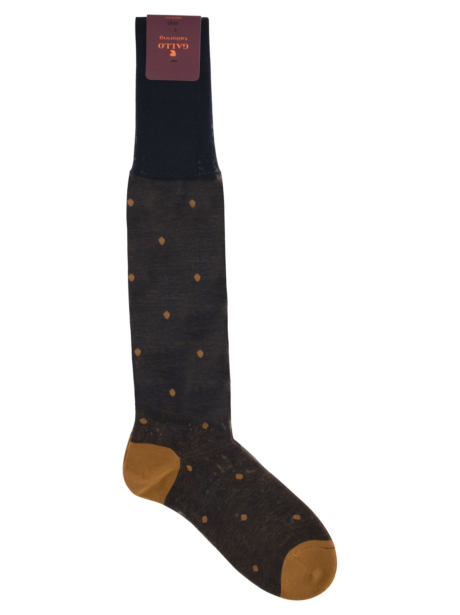 Polka Dot Cotton Long Socks