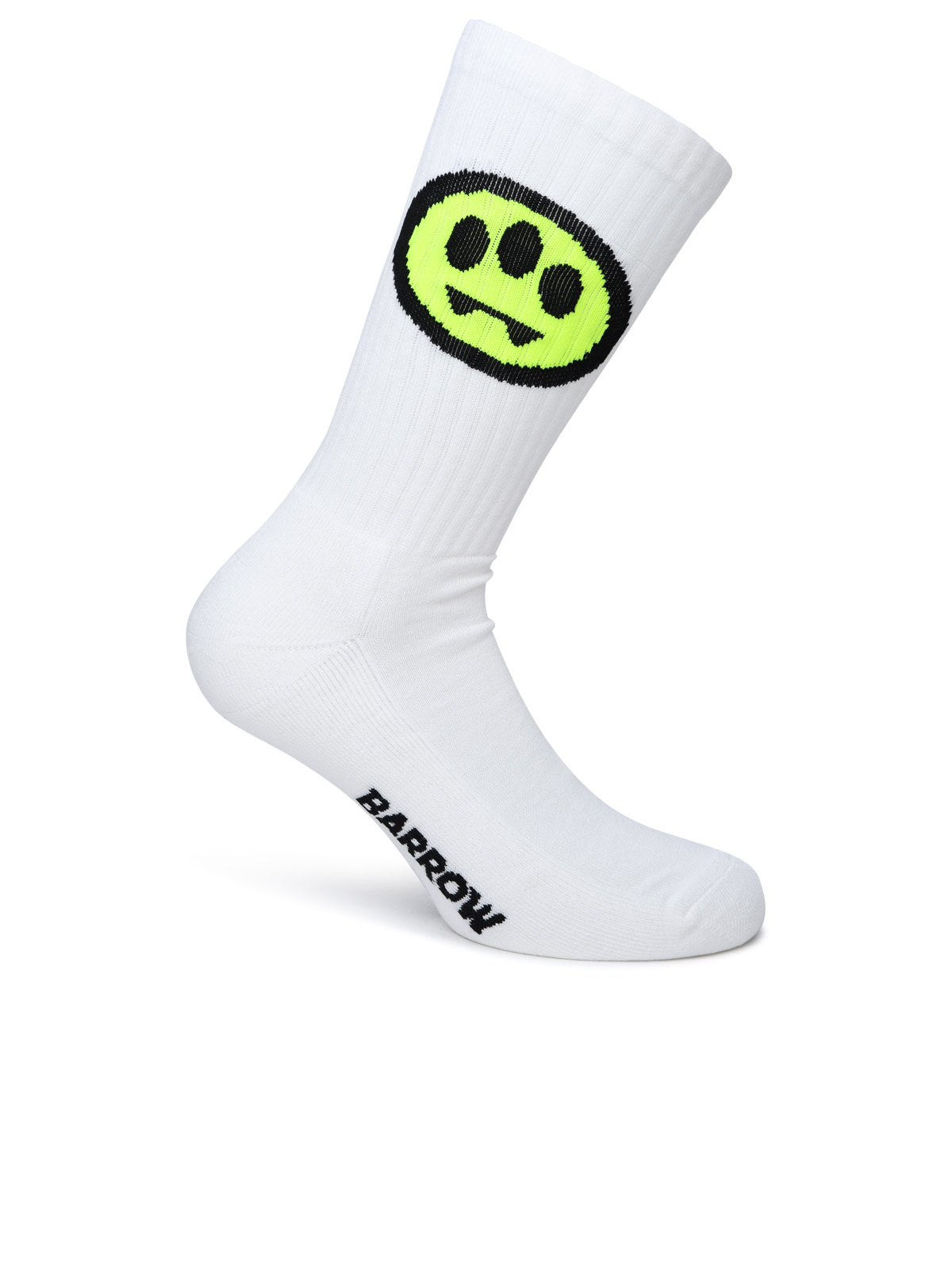 White Cotton Blend Socks