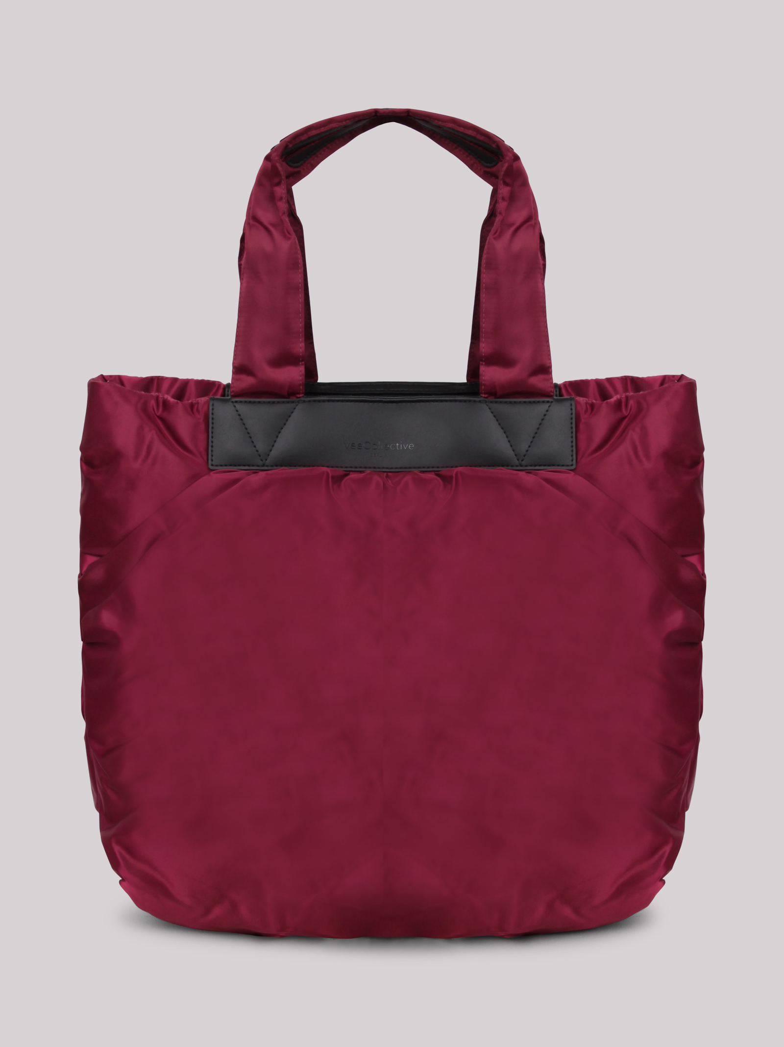 Vee Collective Large Caba Ruched Tote Bag