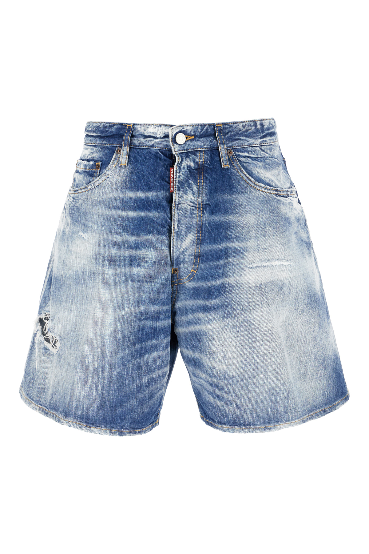 Denim Boxer Bermuda Shorts