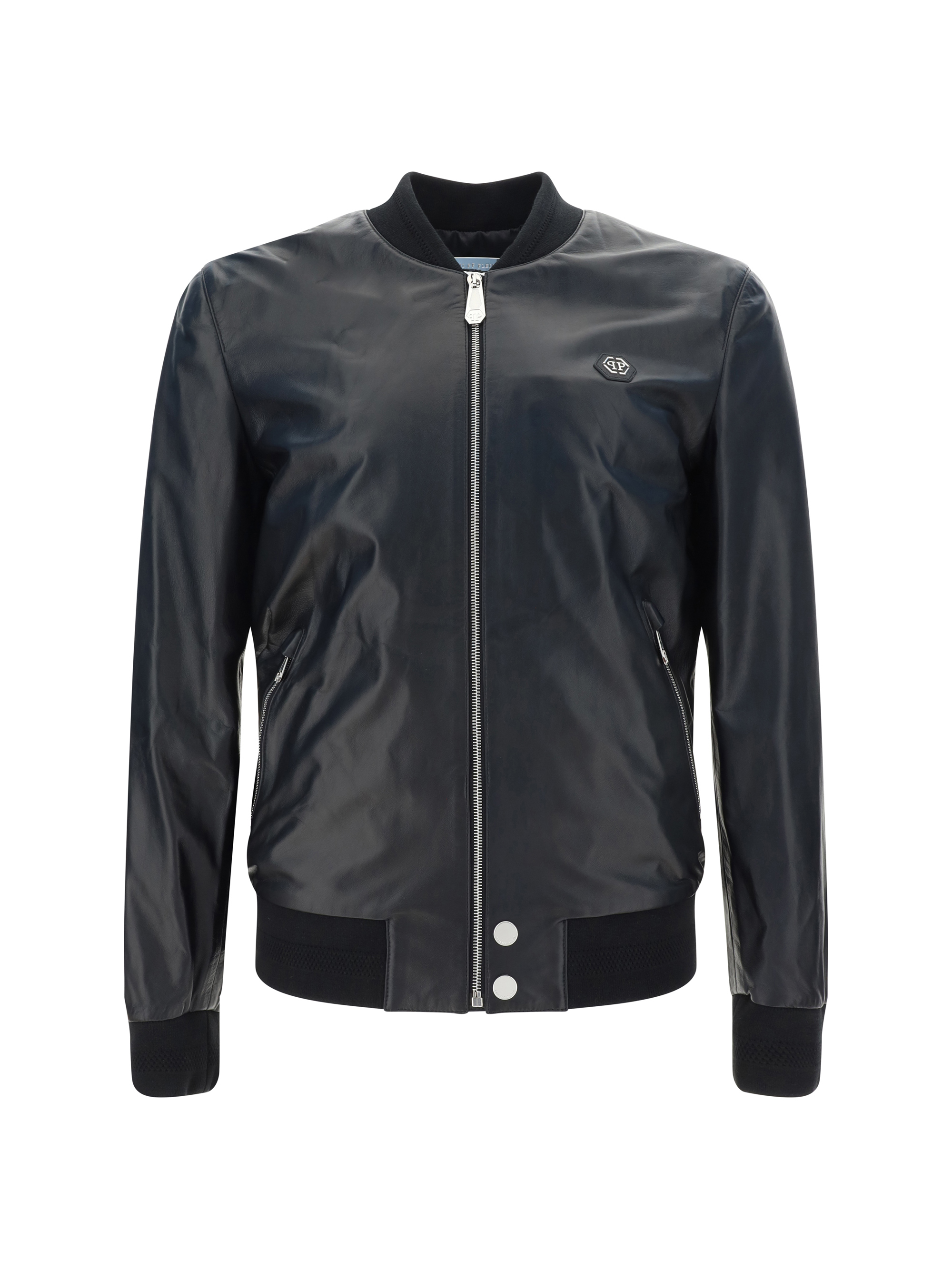 Leather Bomber Jacket