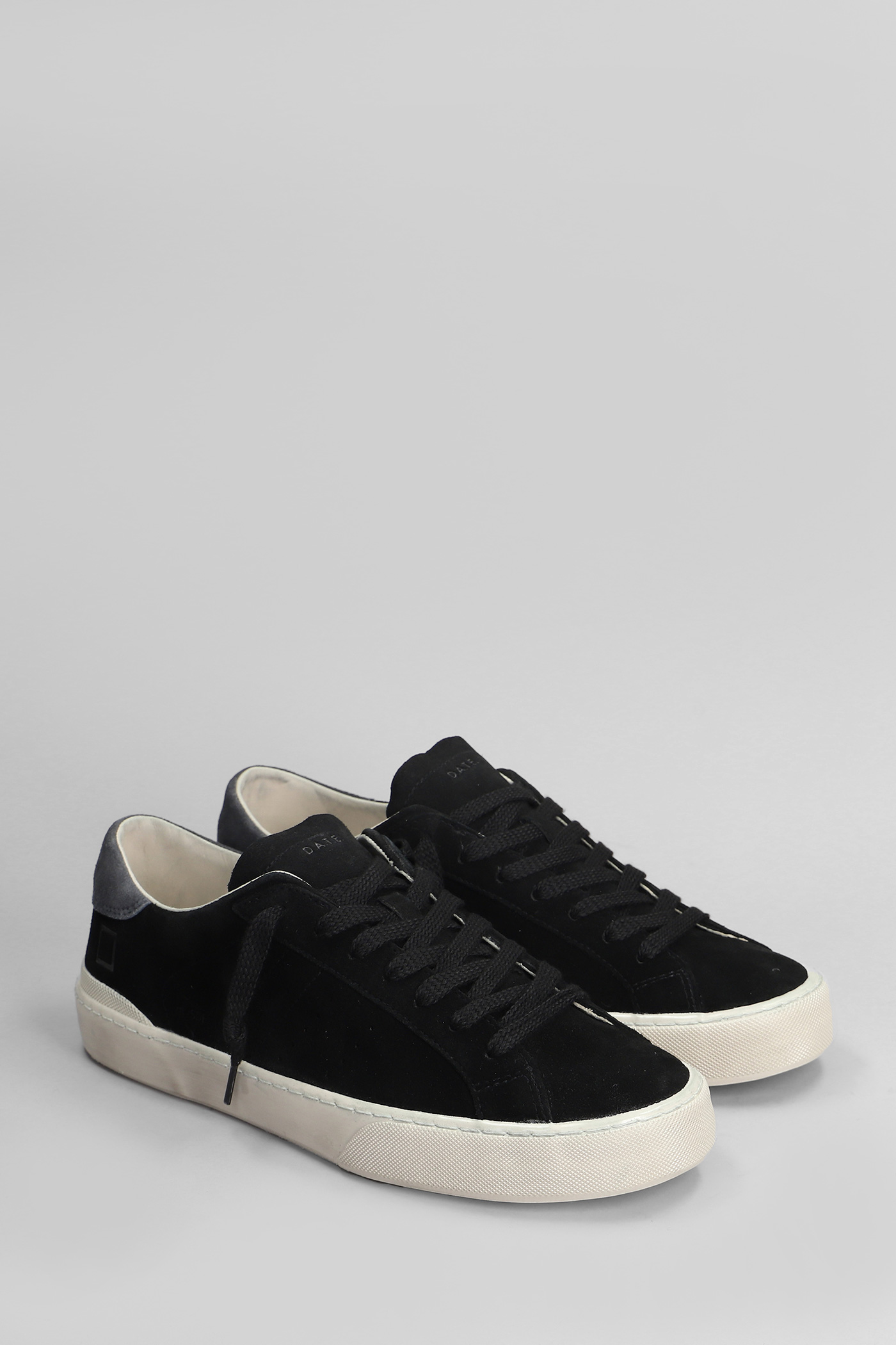 Shop Date Hill Low Sneakers In Black Suede