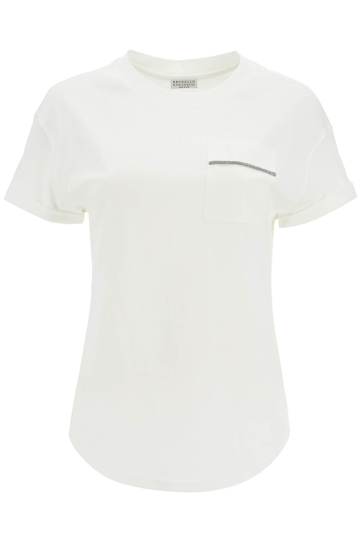 White Cotton T-shirt