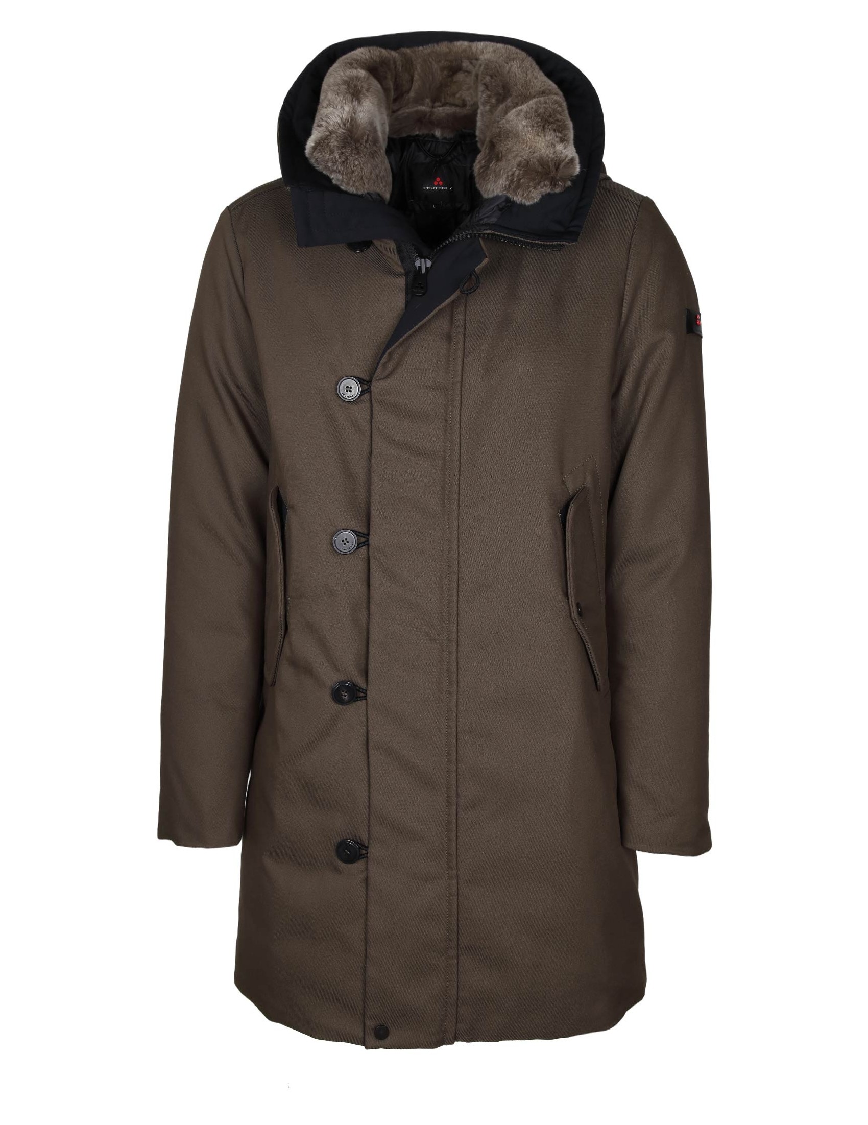 Parka Kasa Ki 03 In Water-repellent Fabric Green Color