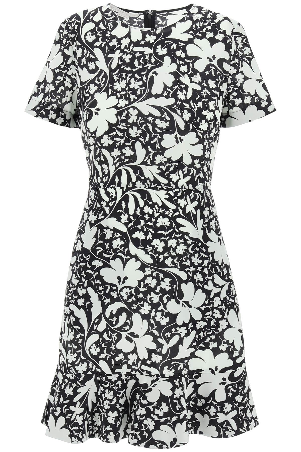 Floral Silk Mini Dress By Stellanniconic Floral