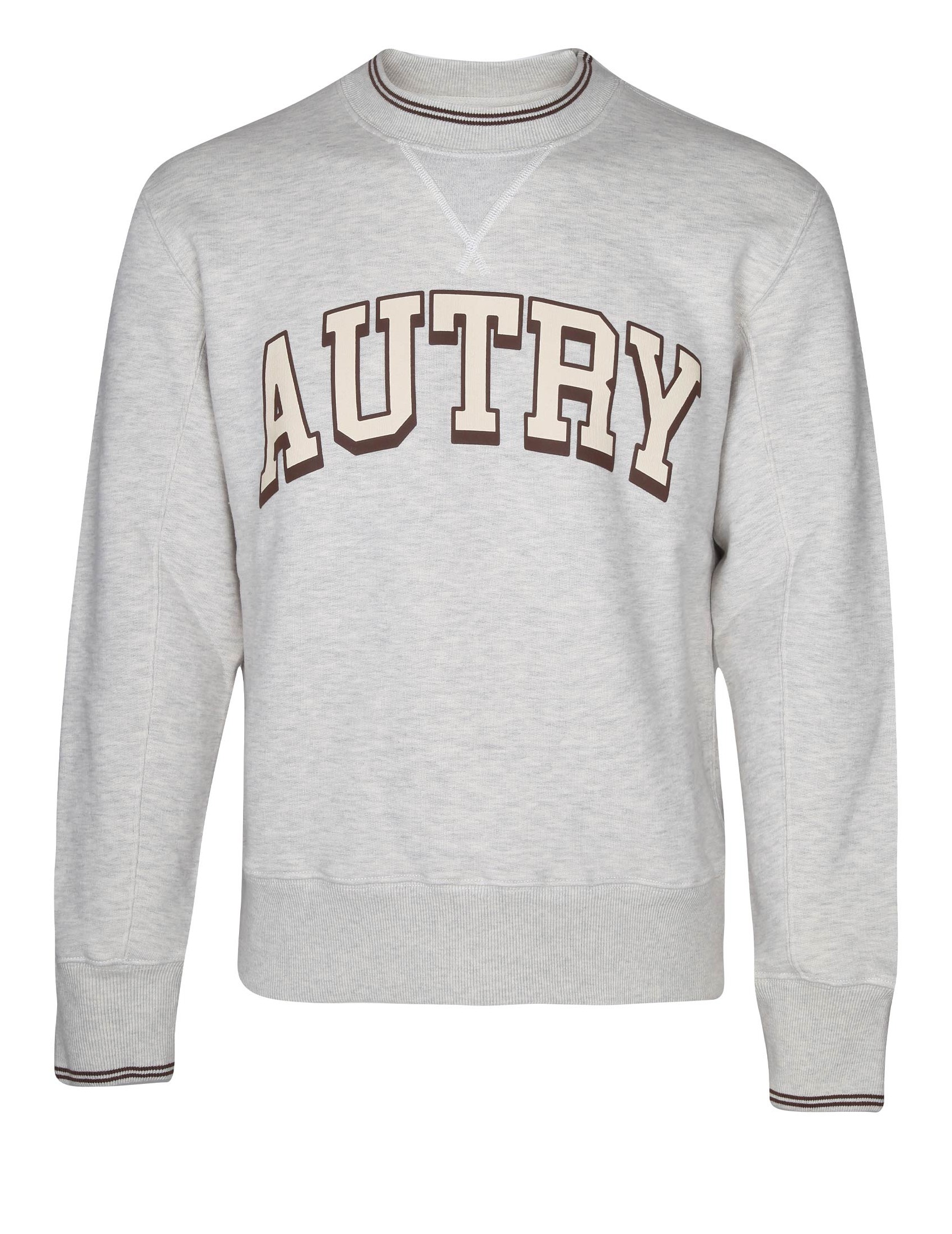 Sweatshirt In Fleece Cotton With Logo