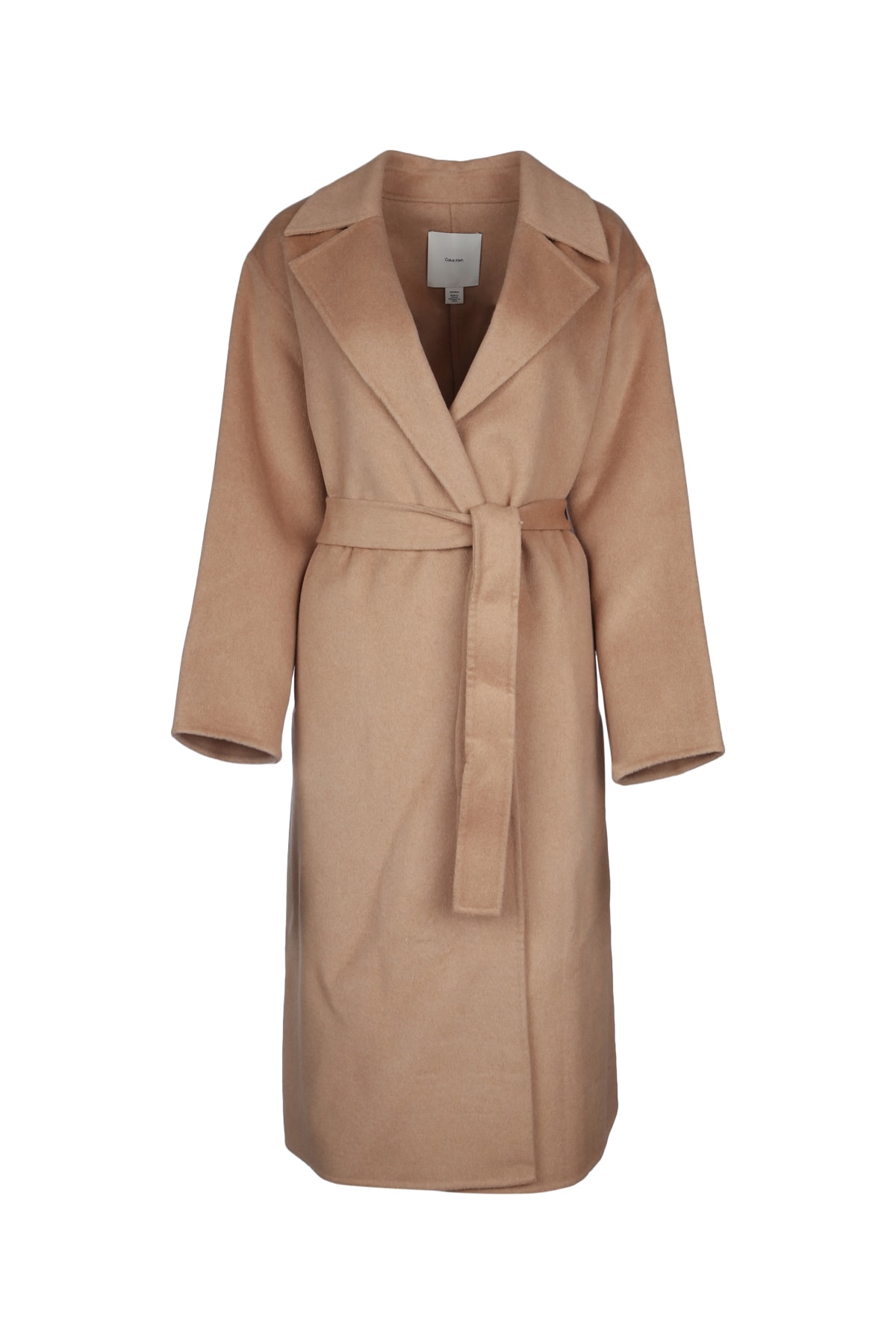 Ls Df Wool Long Wrap Coat