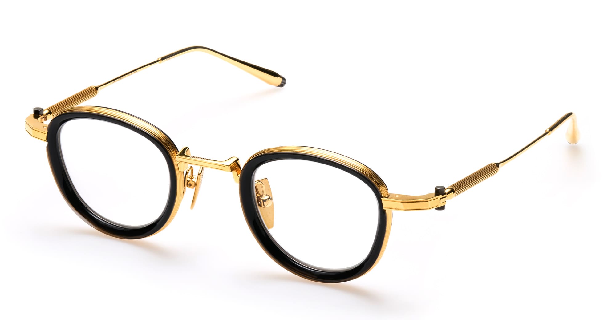 Agile - Yellow Gold / Black Crystal Rx Glasses