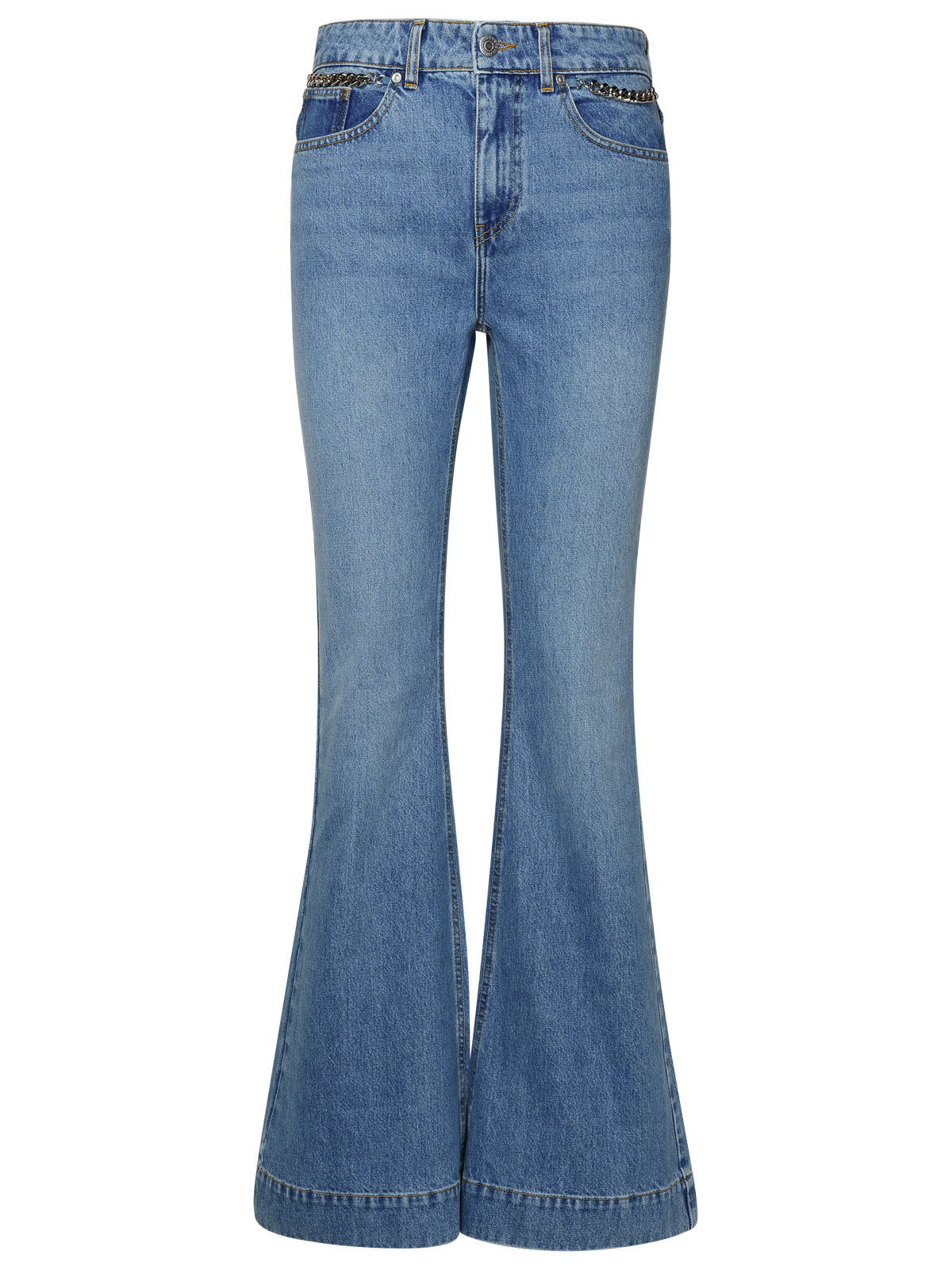 Falabella Chain Flared Jeans