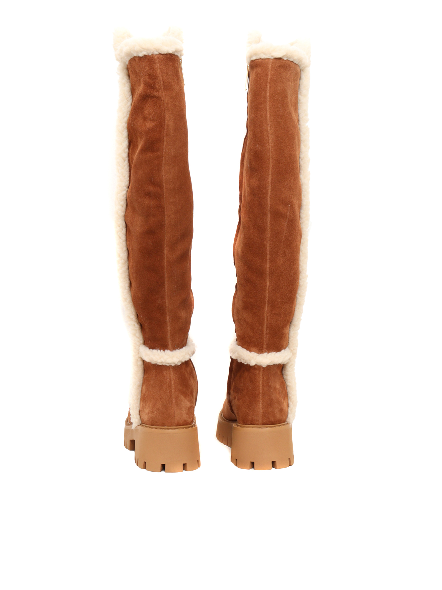 Michael Kors Asher Boot In Brown