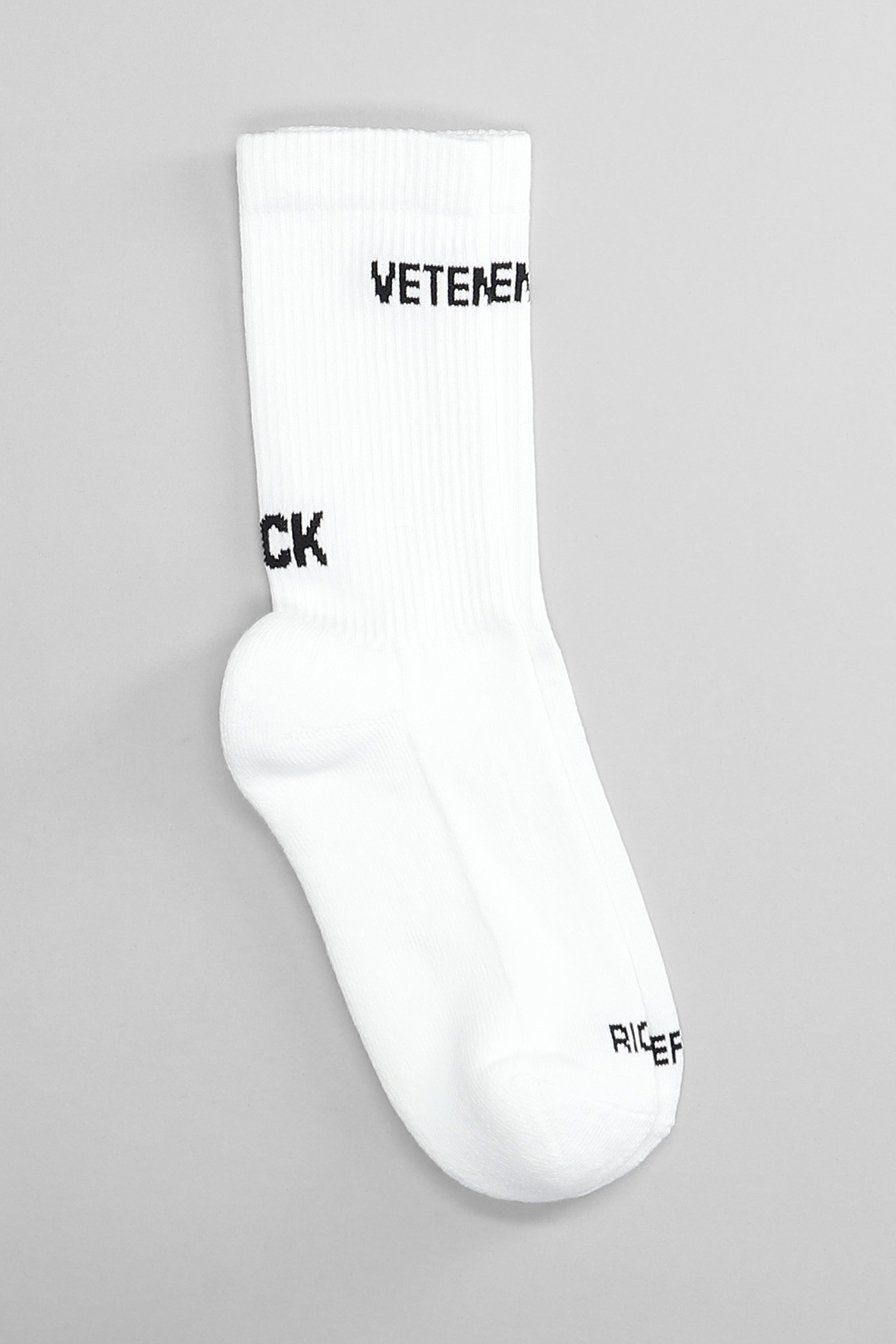 Socks In White Cotton