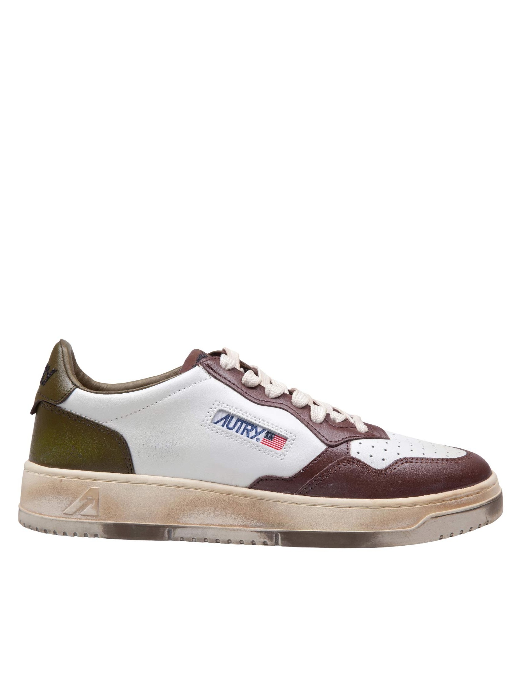 Super Vintage Sneakers In Multicolored Leather