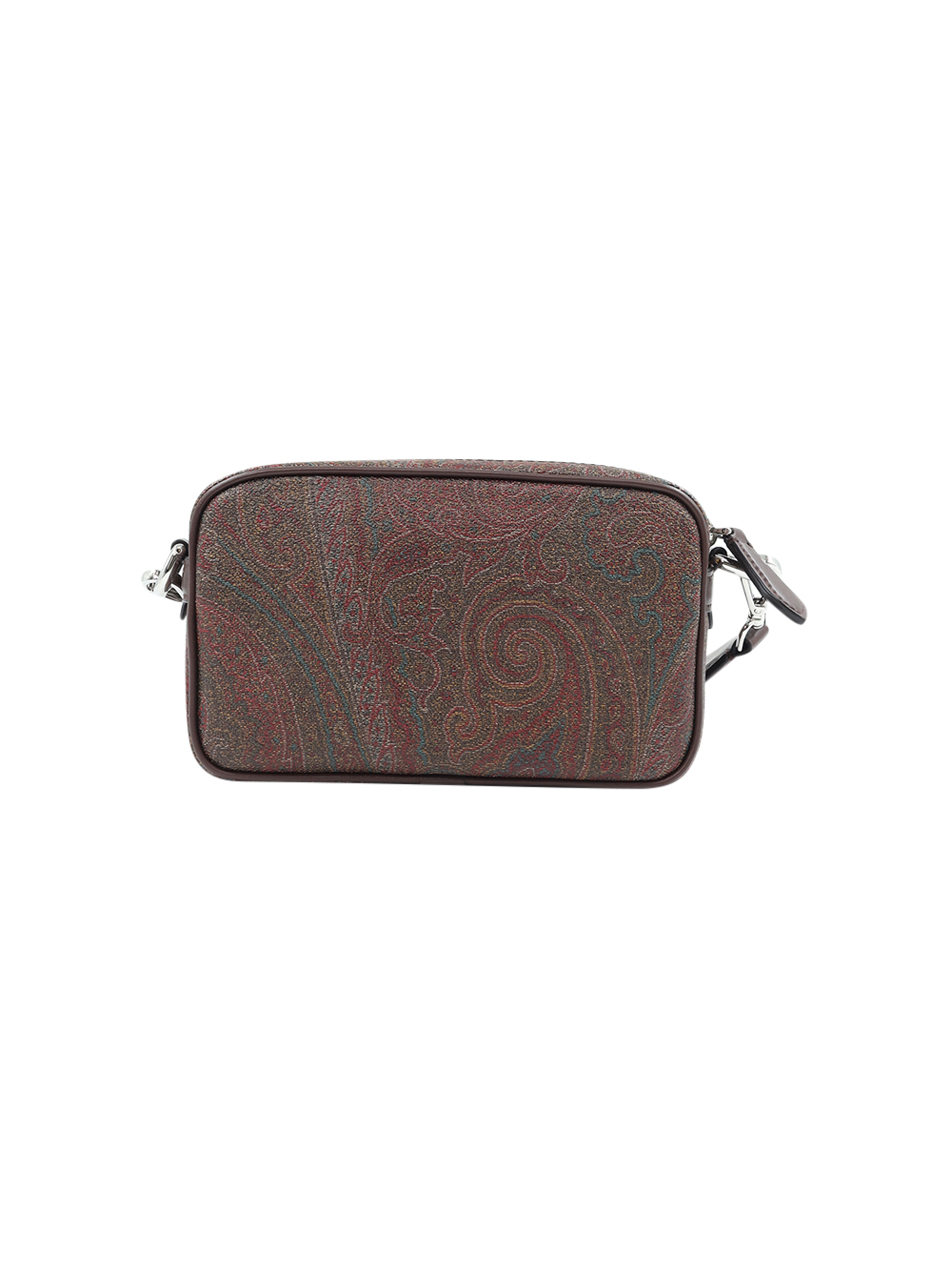 Paisley Mini Bag In Coated Canvas