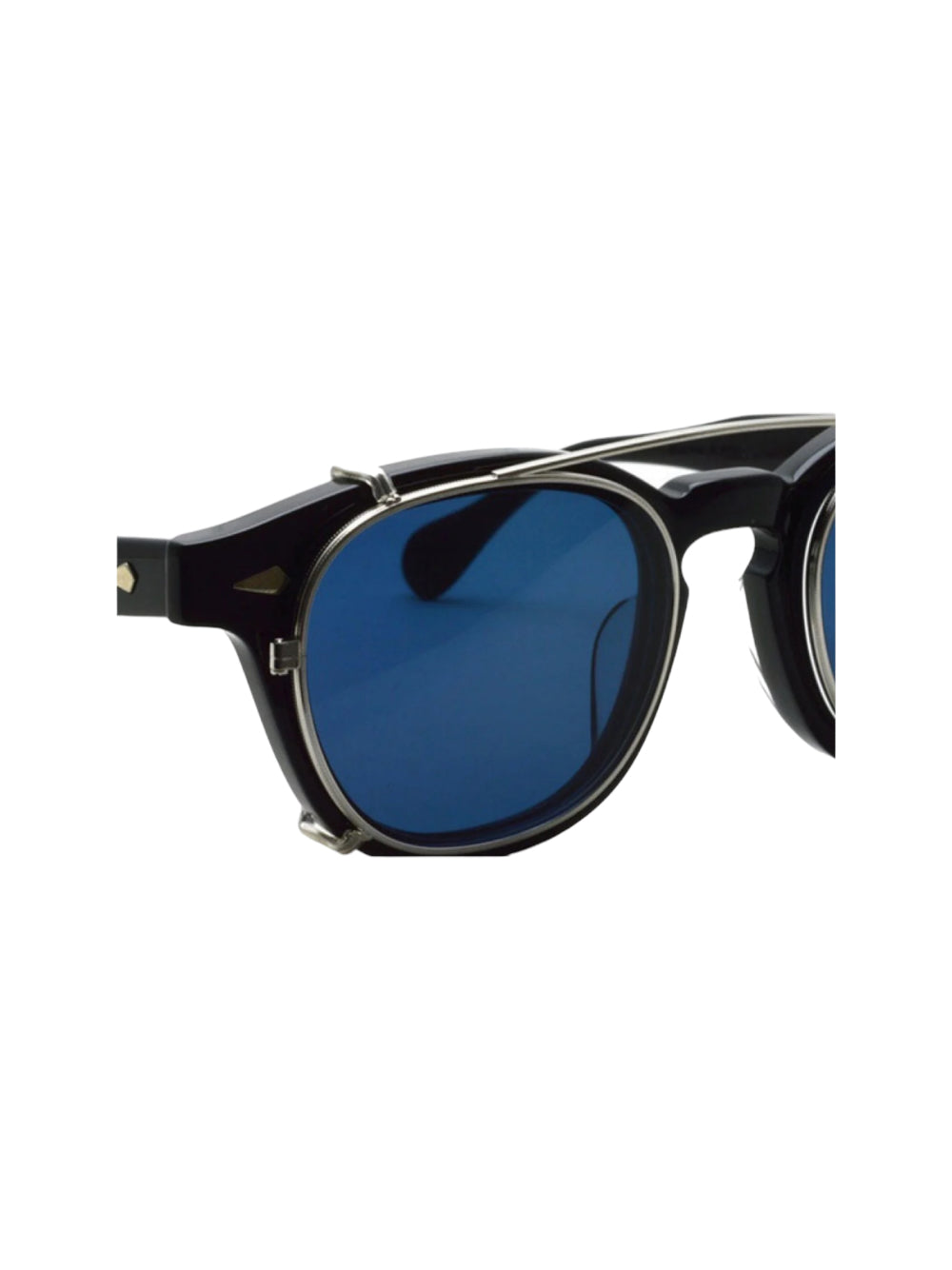 Shop Julius Tart Optical Clip On X Ar - 48 - Silver Sunglasses