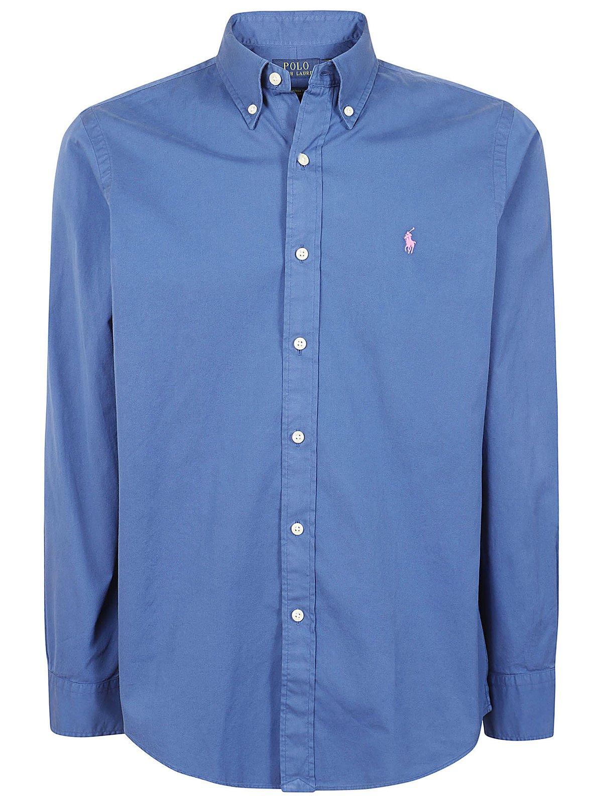 Polo Pony Embroidered Buttoned Shirt