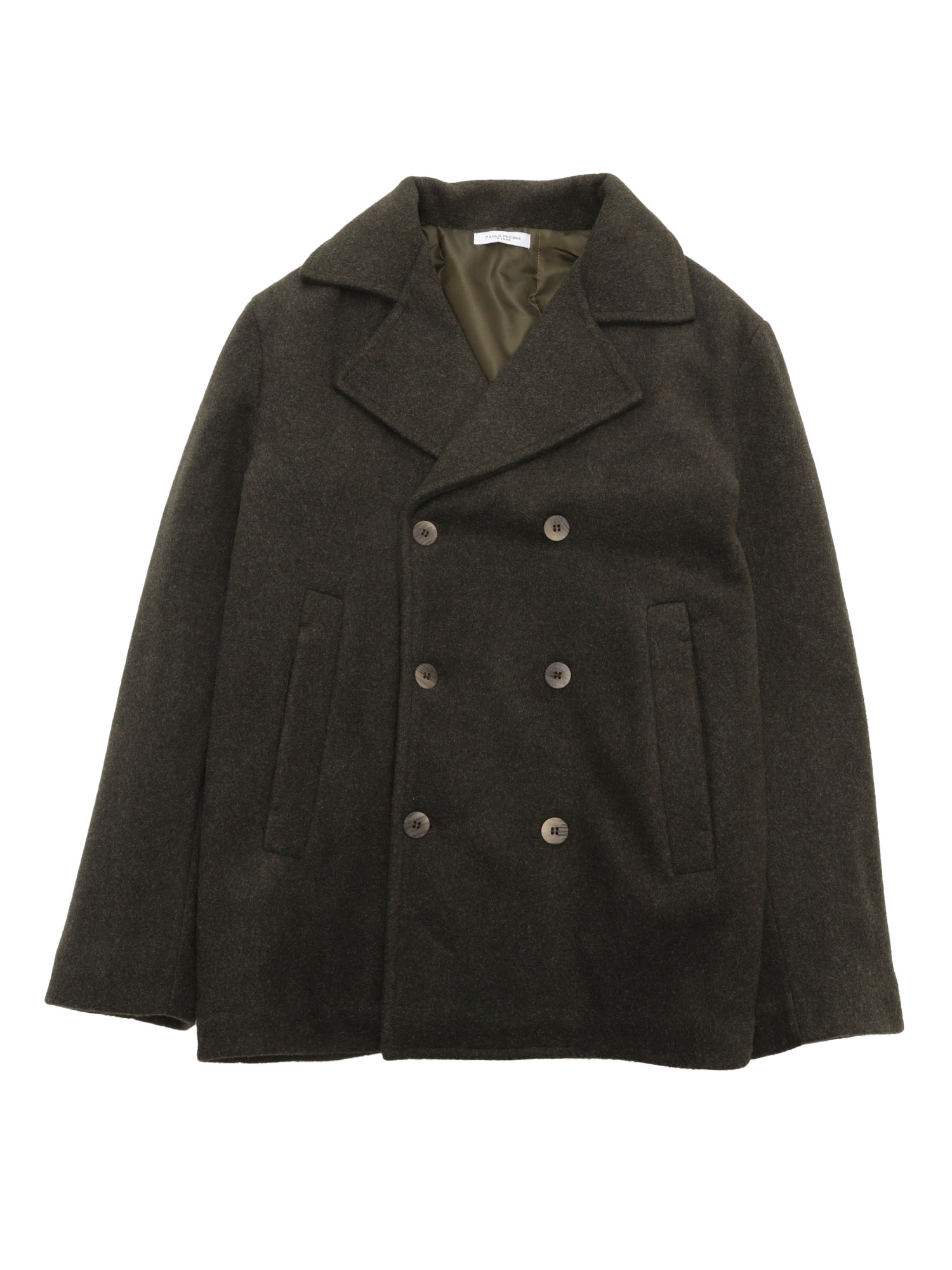 Paolo Pecora Boy Jacket In Green