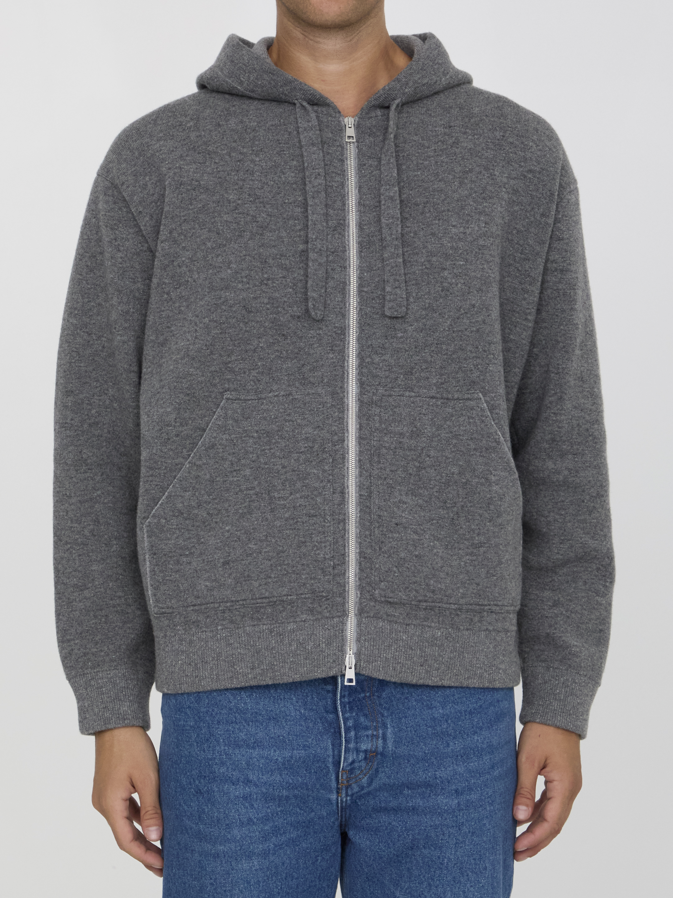 Zip-up Hooded Sweater