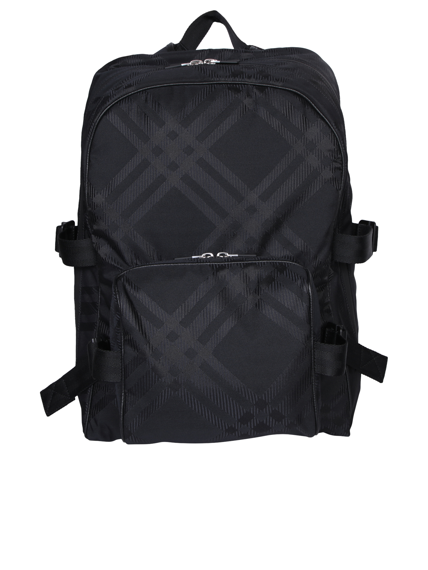 Jacquard Check Backpack