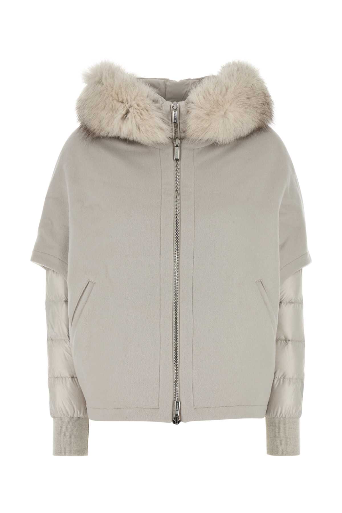 Chalk Polyester Pegaso Down Jacket