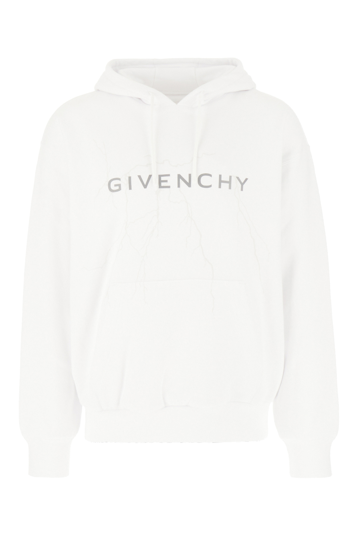 White Givenchy Hoodie With Print