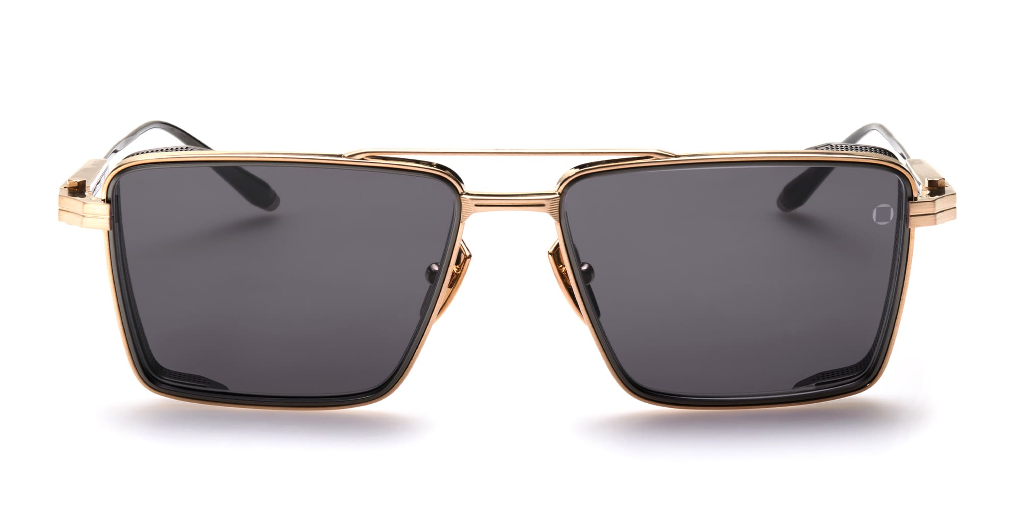 Sprint-a - Brushed 12k Gold / Matte Black Sunglasses