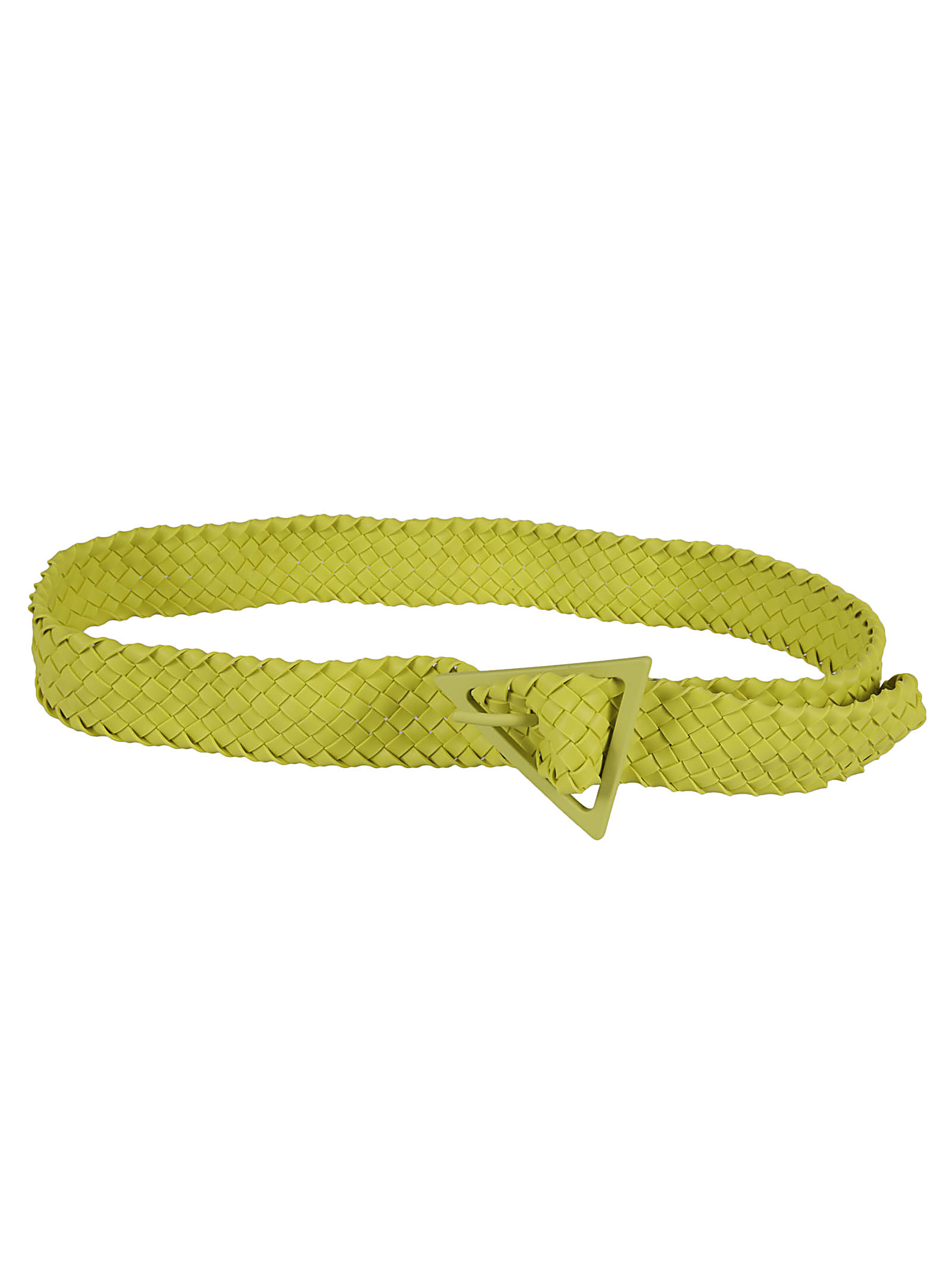 Triangle Buckled Intreccio Belt