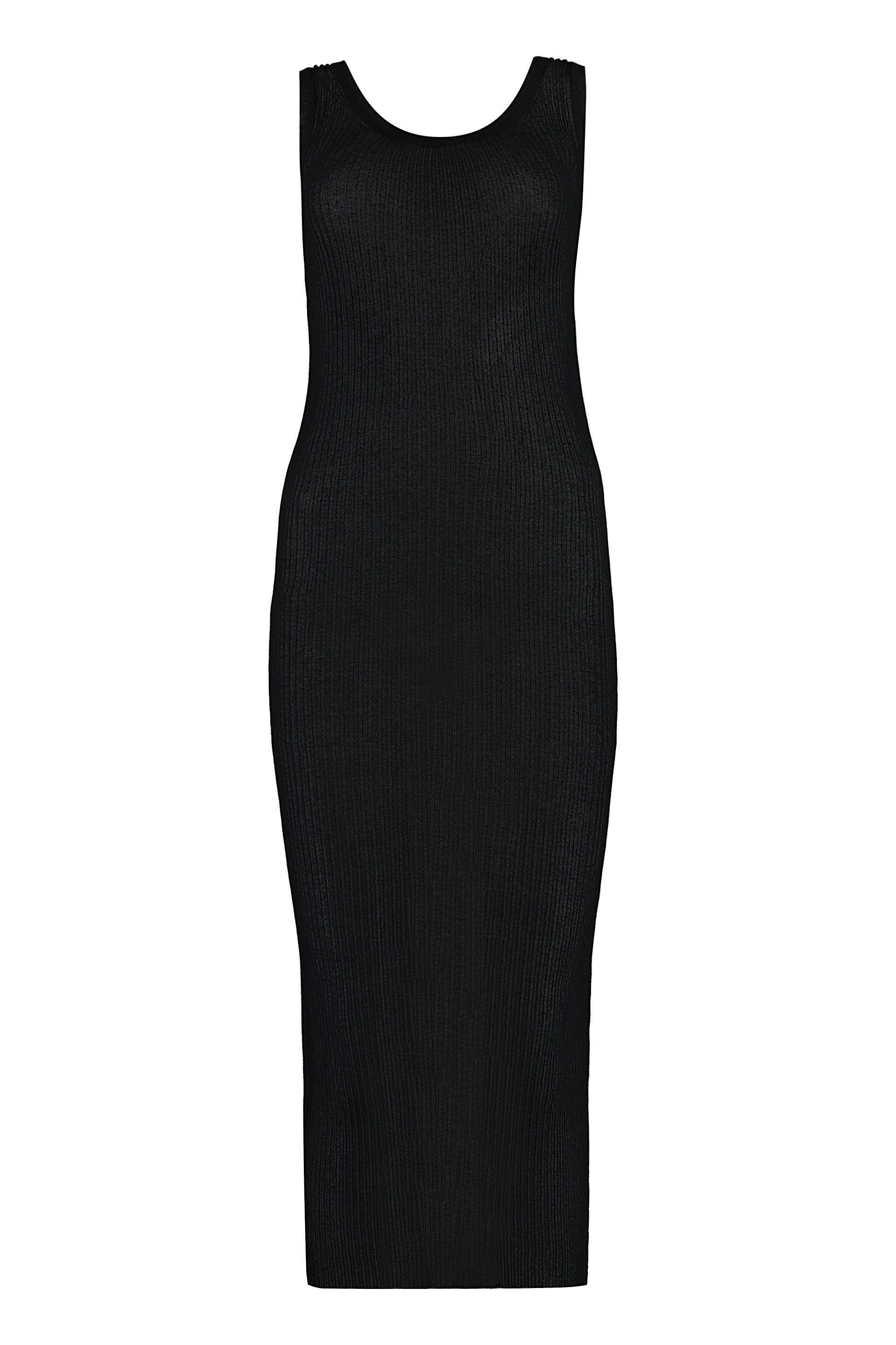 Francoforte Ribbed Knit Midi Dress