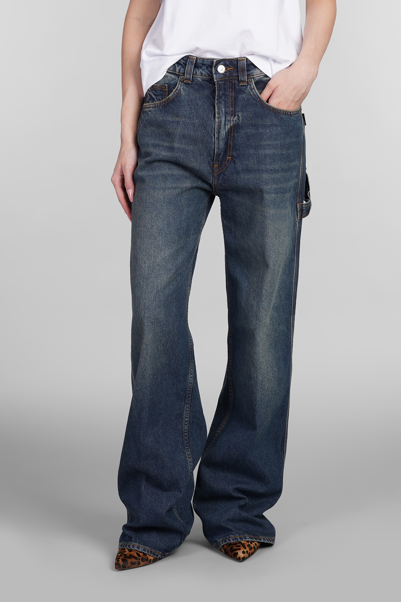 Winona Jeans In Blue Cotton