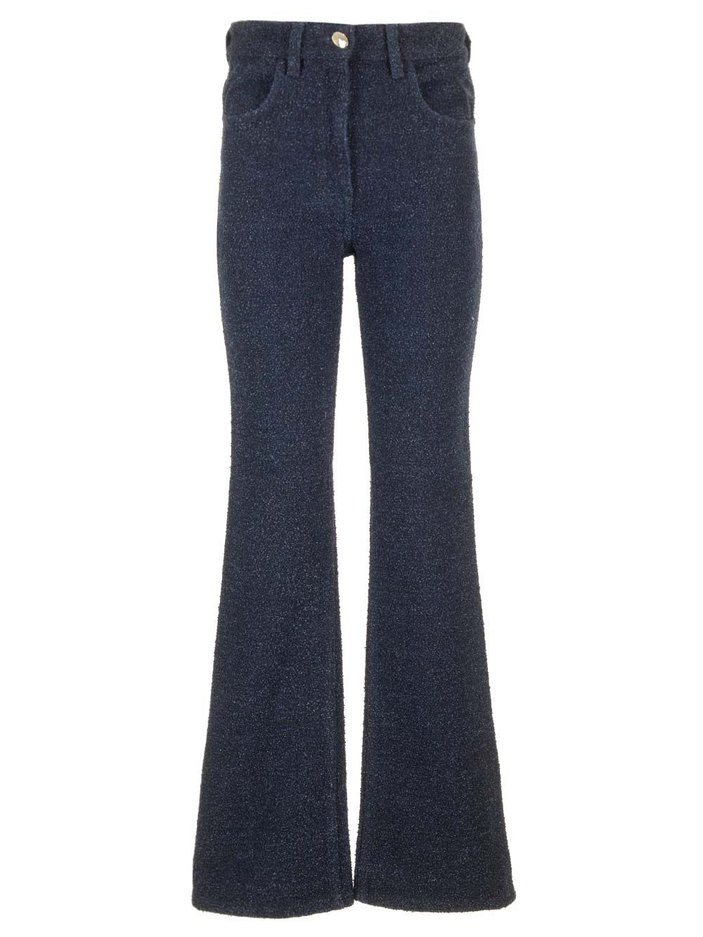 Wool Bouclé Trousers