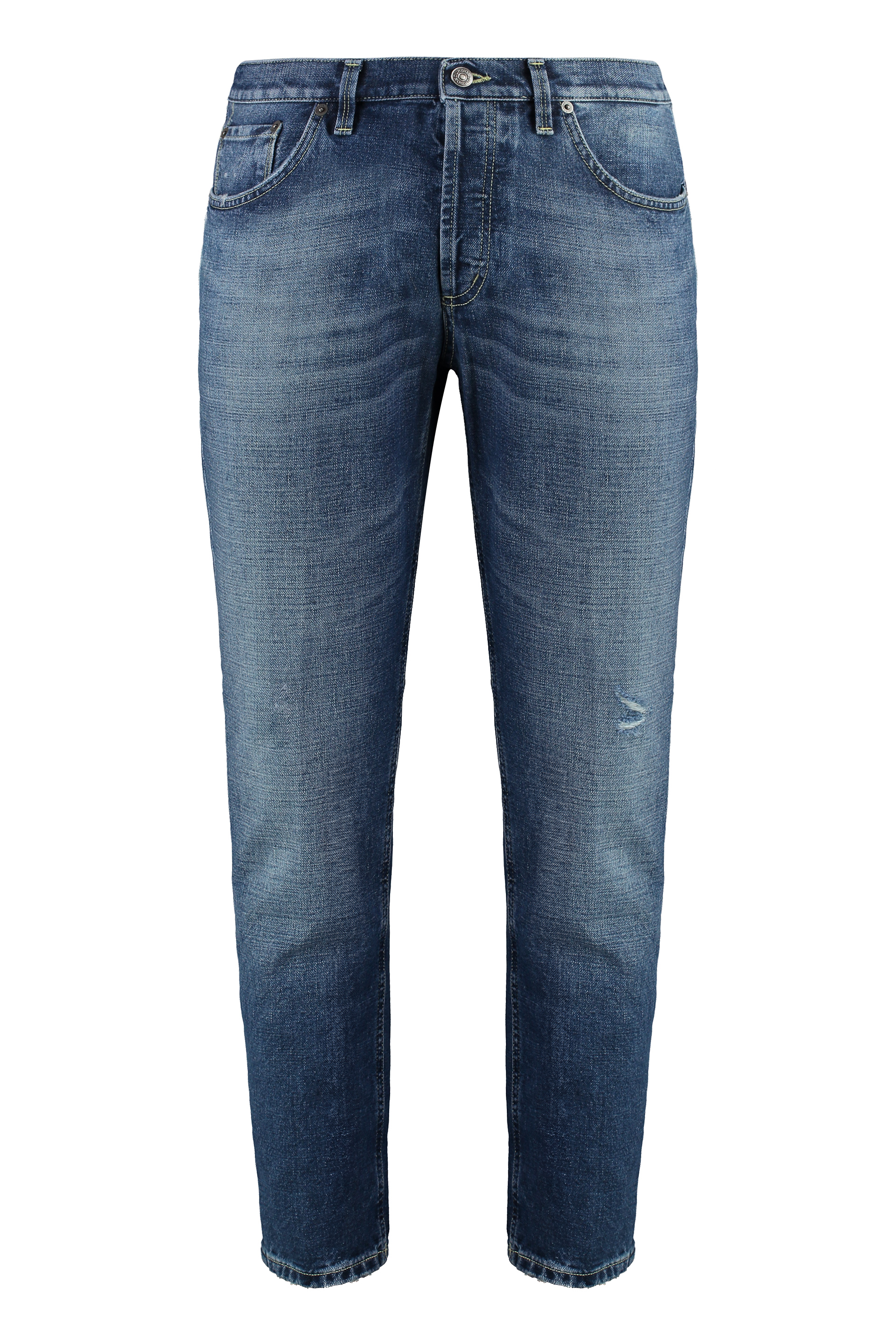 Brighton 5-pocket Straight-leg Jeans