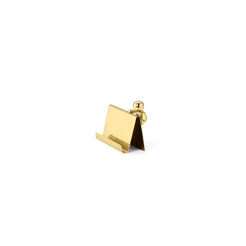 Omini - Cards Holder Polished Brass