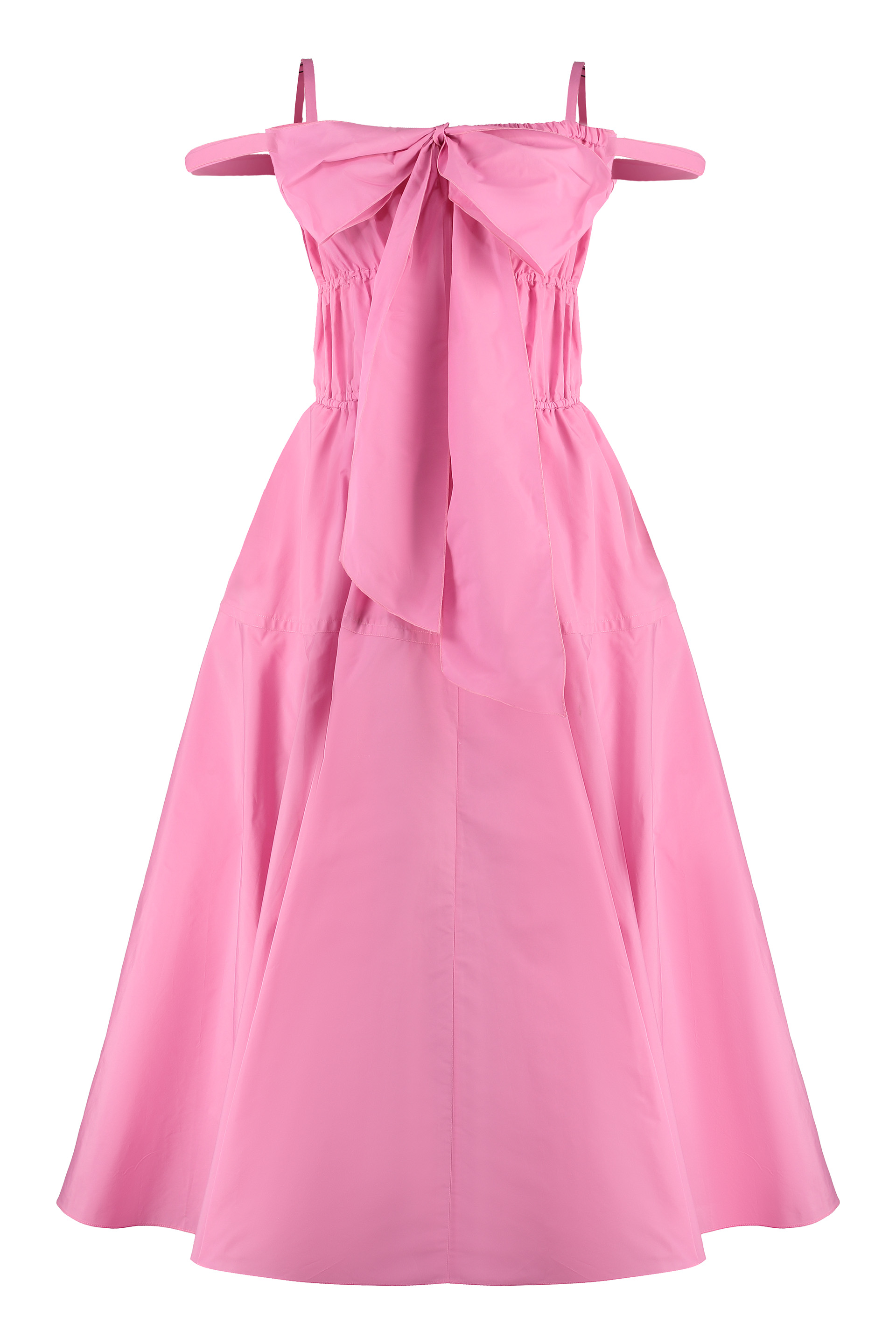 Pink Polyester Dress