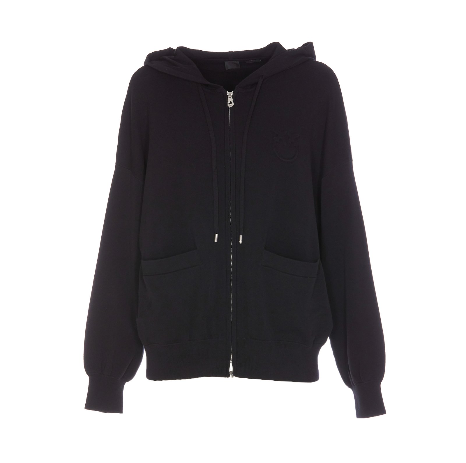 Tirage Drawstring Zip-up Hoodie Pinko