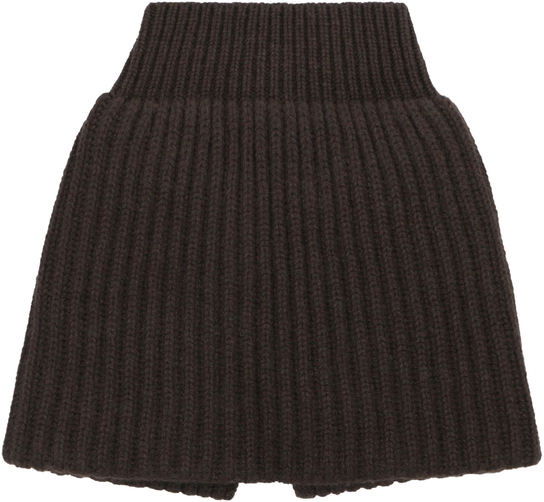 Malo Cashmere Collar In Brown