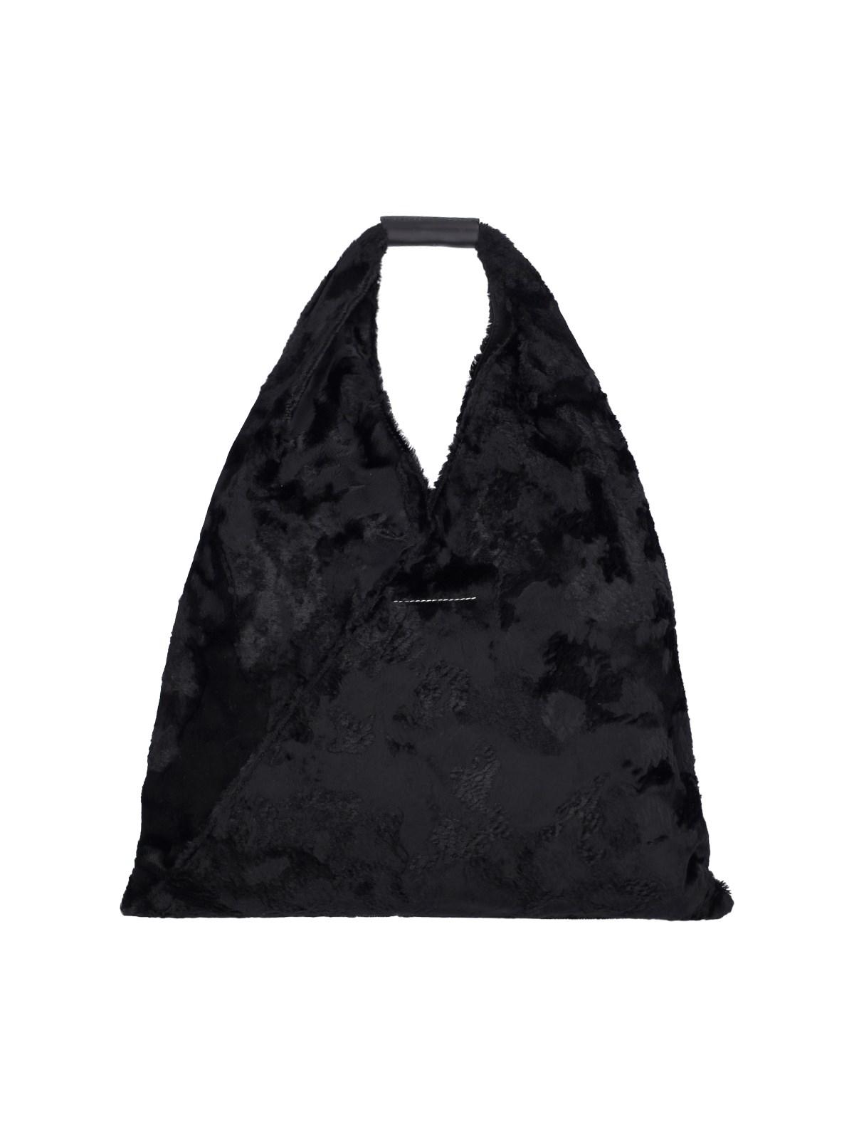 Medium Tote Bag With Faux Fur japanese