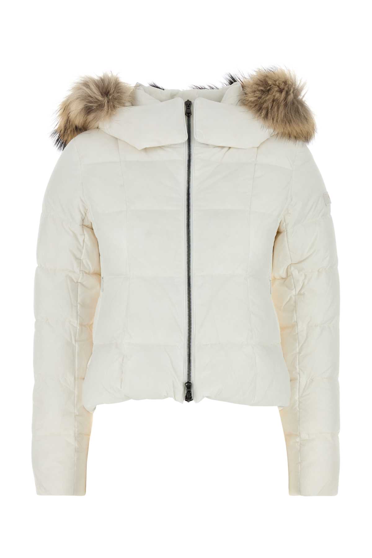 White Nylon Aveci Down Jacket