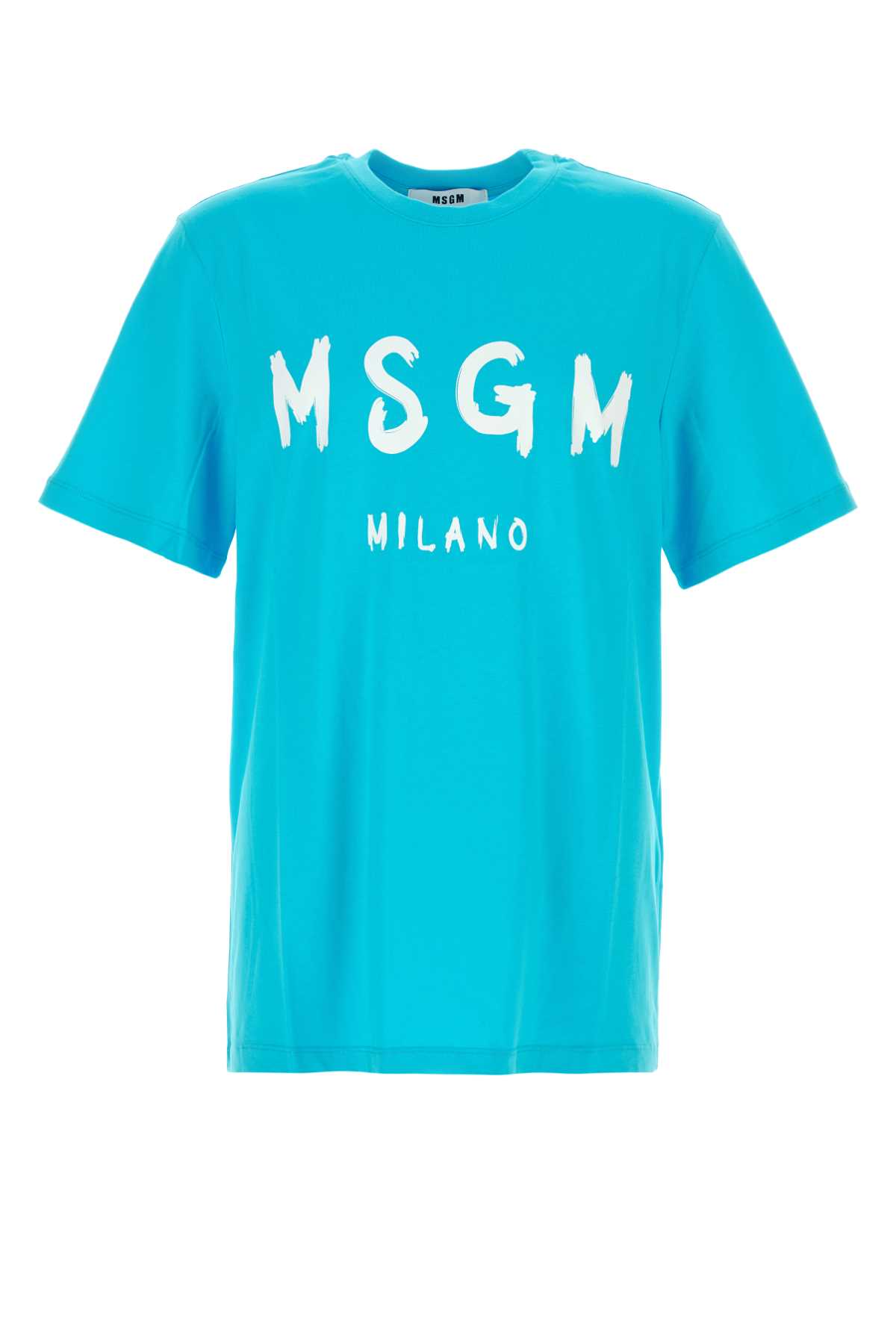 Light Blue Cotton T-shirt