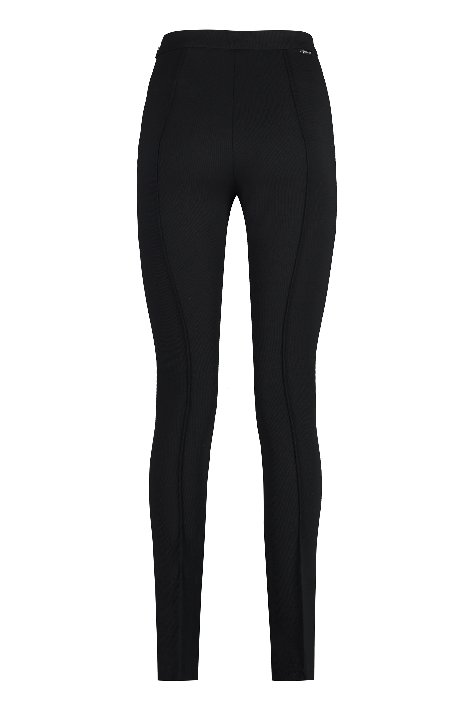 Moncler Straight-leg Trousers In Nero