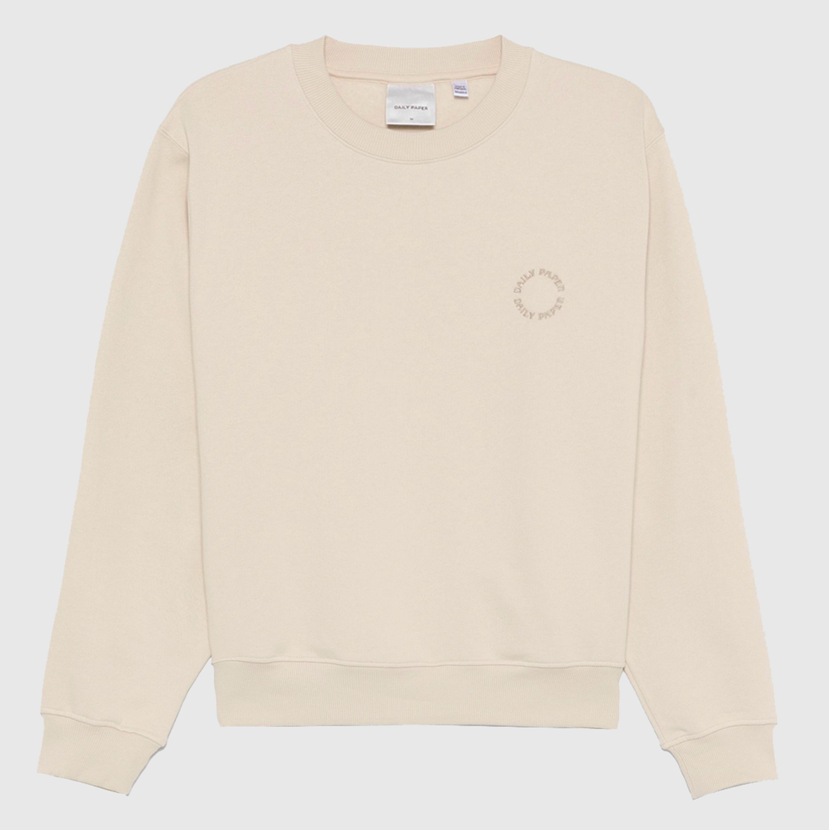 Beige Cotton Sweatshirt