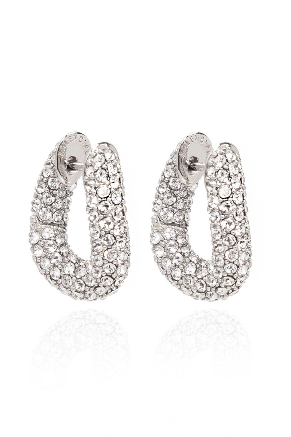 Loop Dot Hoop Earrings