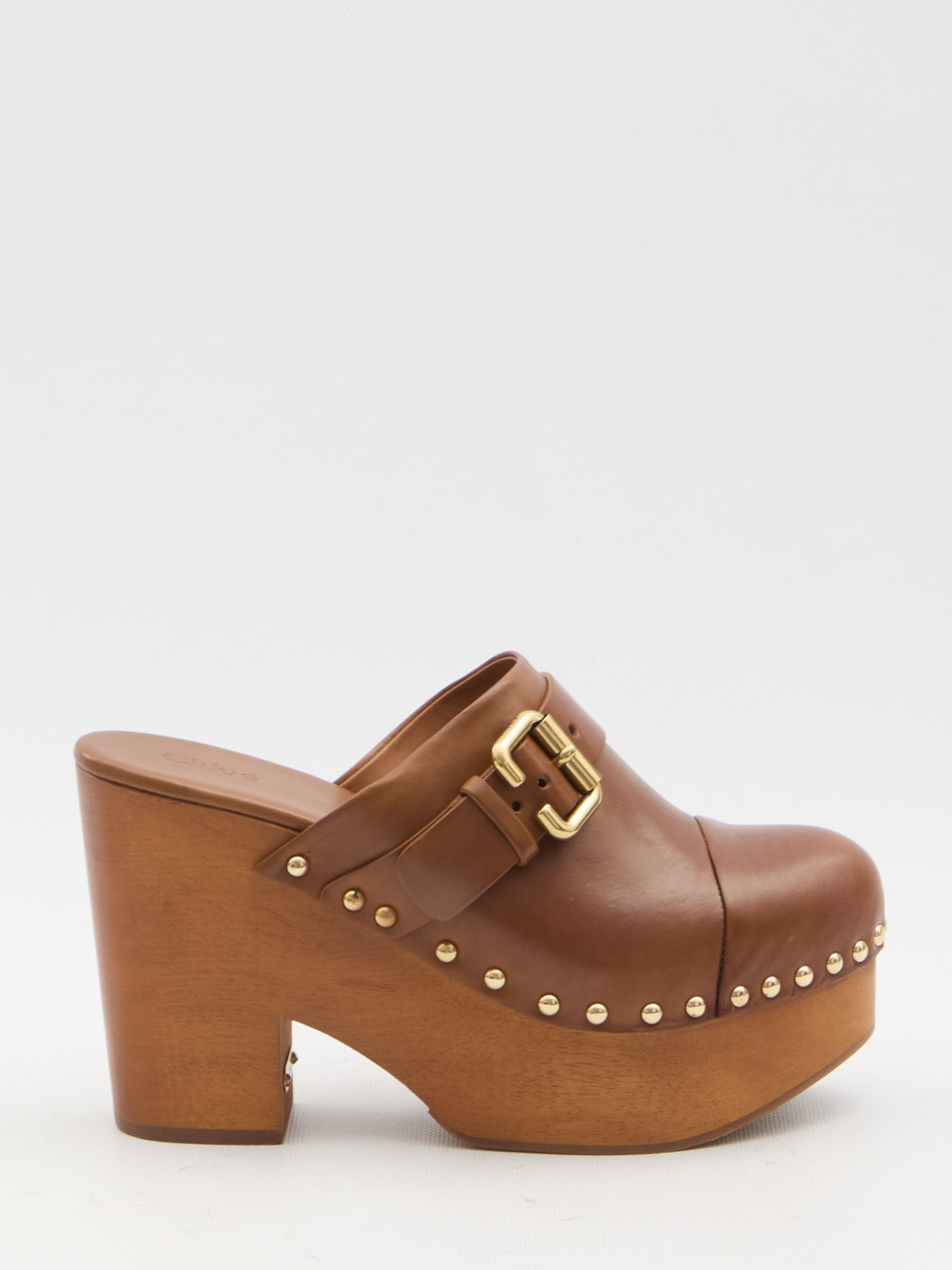 Chloé Jeannette Wedge Clogs