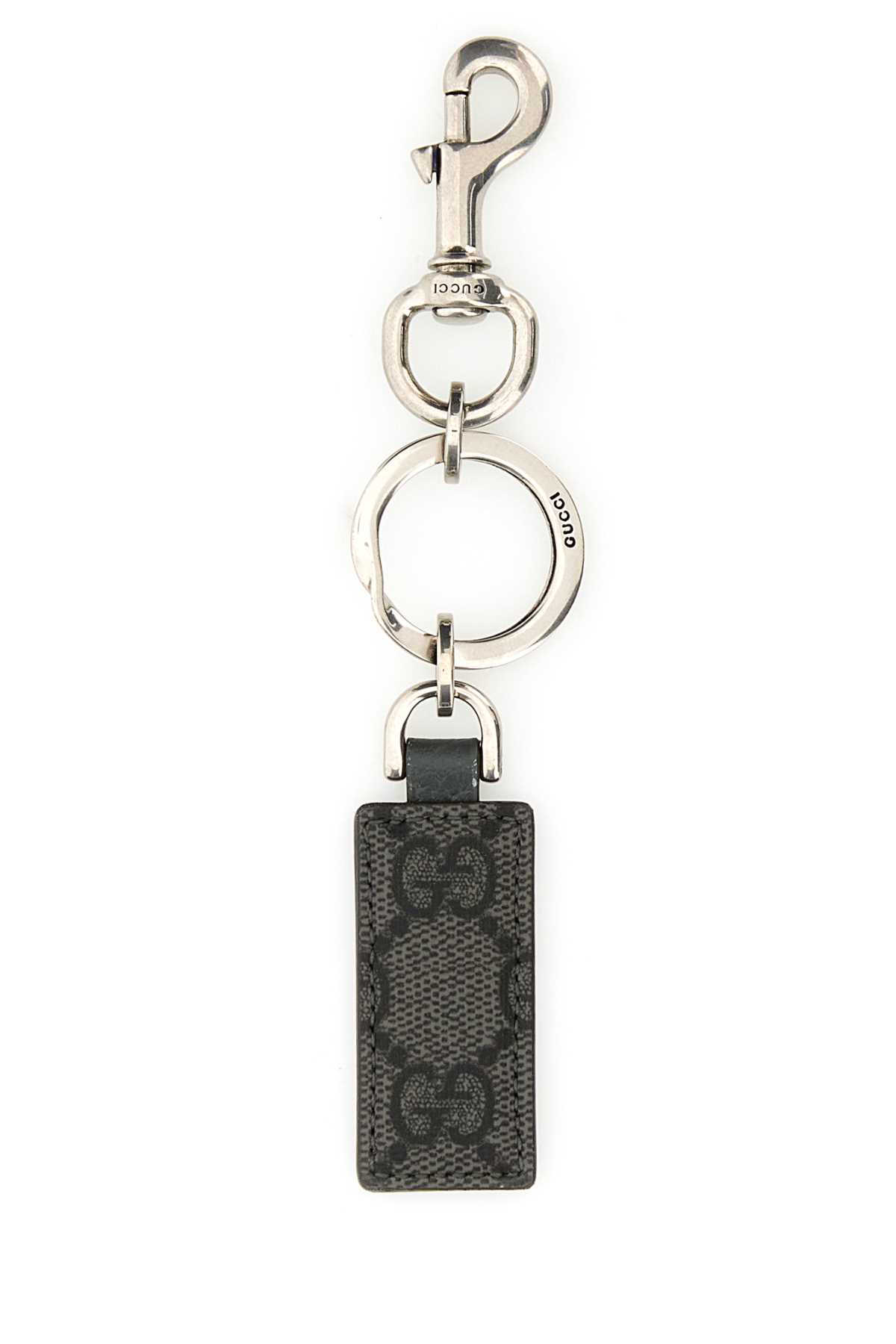 Gg Supreme Fabric Ophidia Keyring