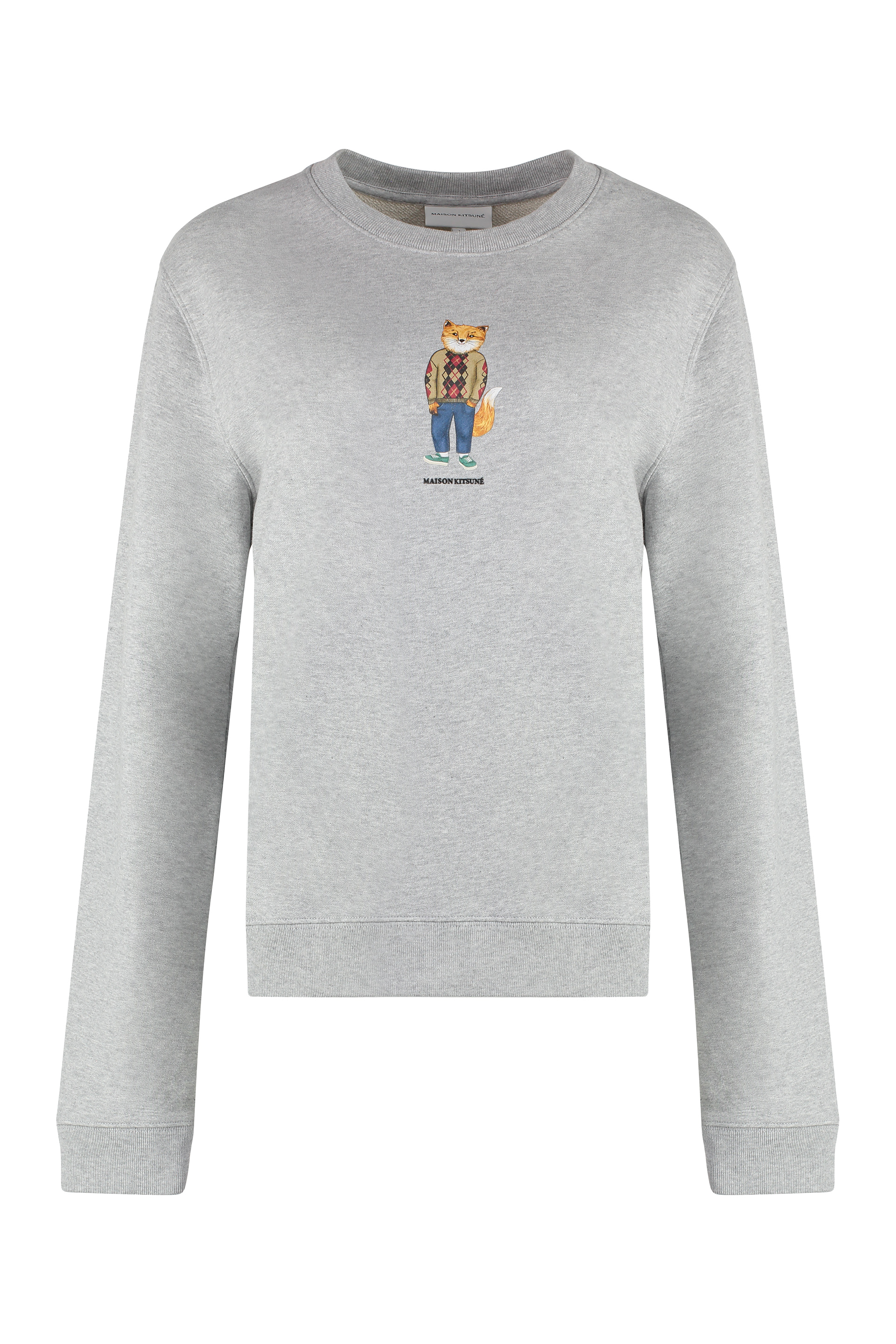 Maison Kitsuné Cotton Crew-neck Sweatshirt